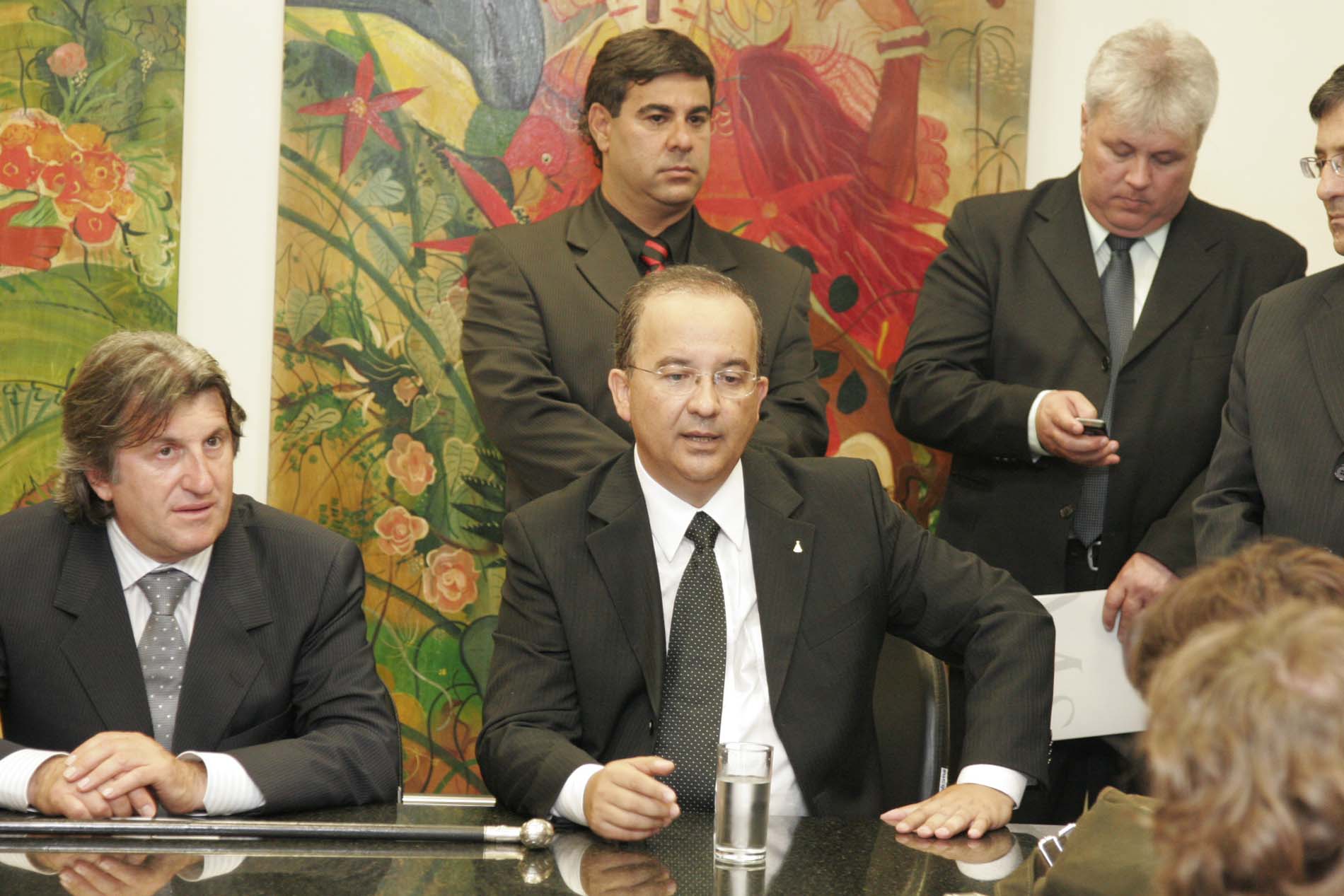 Entrevista coletiva com o novo presidente da ALESC