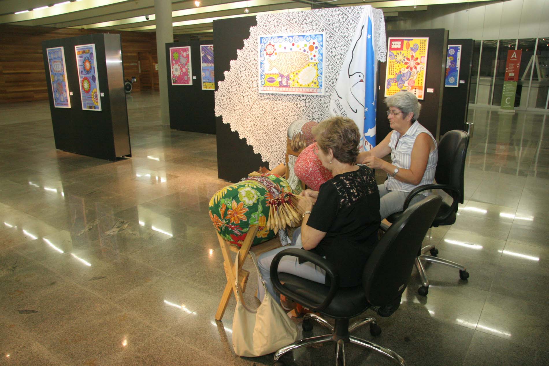 Abertura da exposição da Artista Kátia Luz Curcio