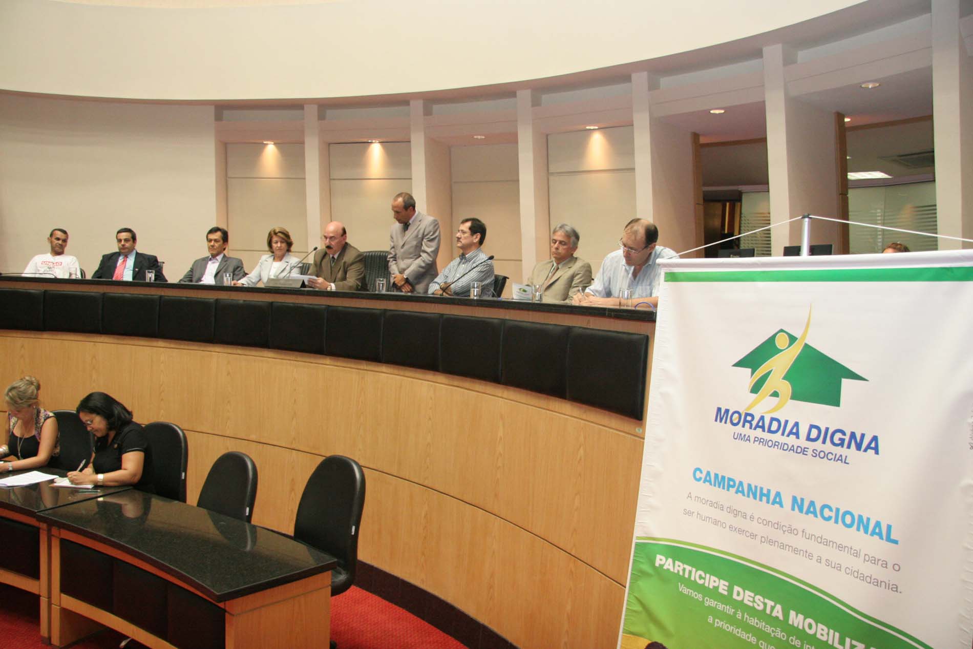 Sessão Especial para o lançamento da Campanha Nacional pela Moradia Digna
