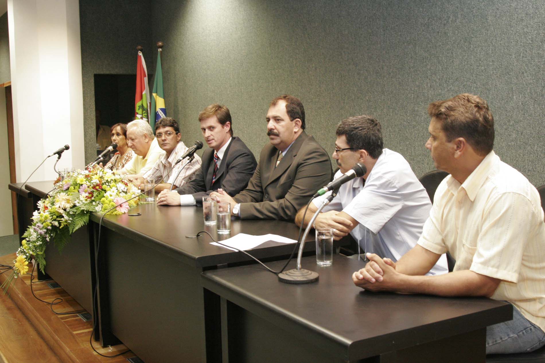 Posse da nova Diretoria do SINDALESC