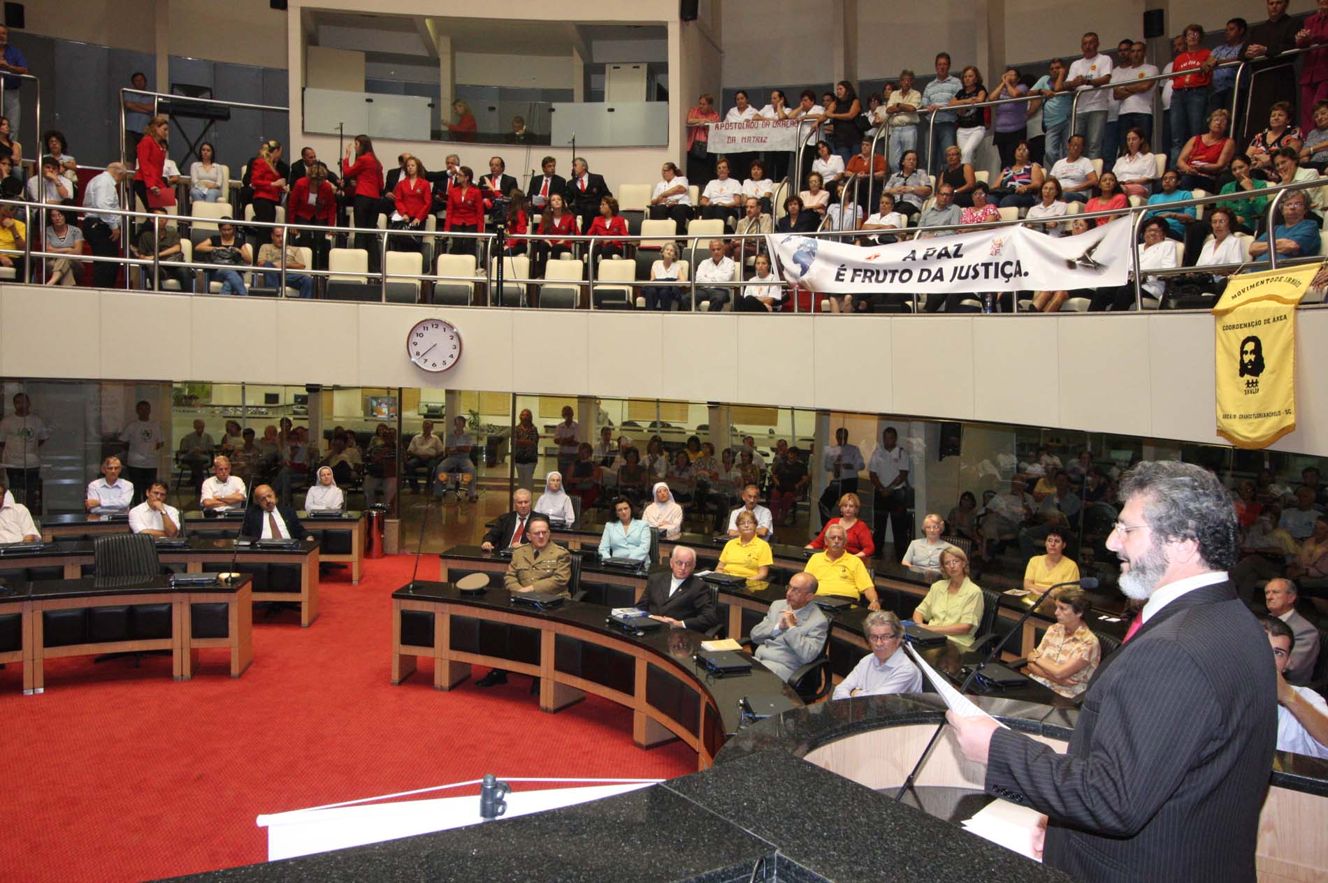Sessão especial em comemoração à Campanha da Fraternidade do ano 2009
