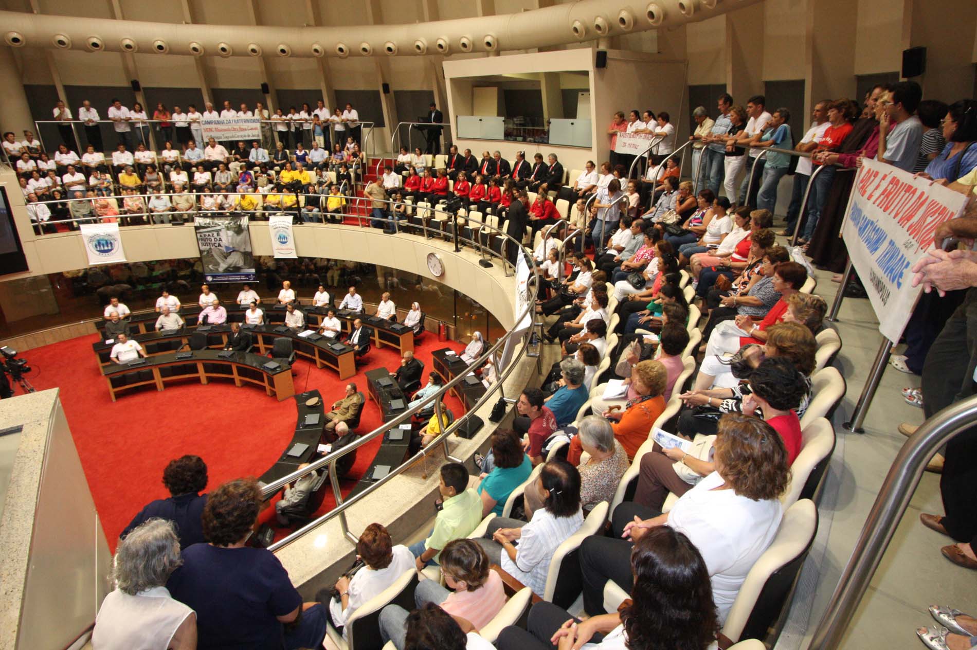 Sessão especial em comemoração à Campanha da Fraternidade do ano 2009
