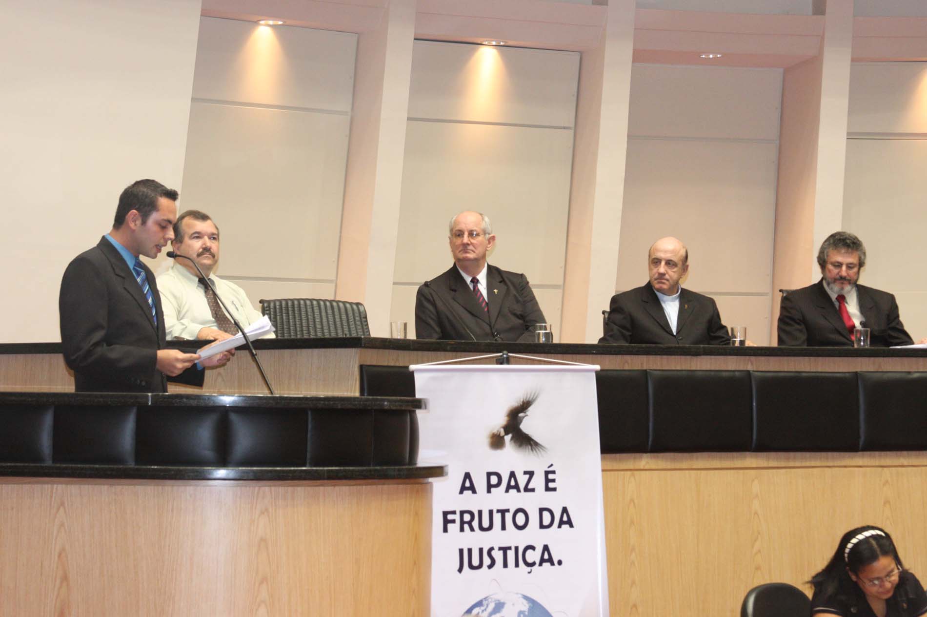 Sessão especial em comemoração à Campanha da Fraternidade do ano 2009