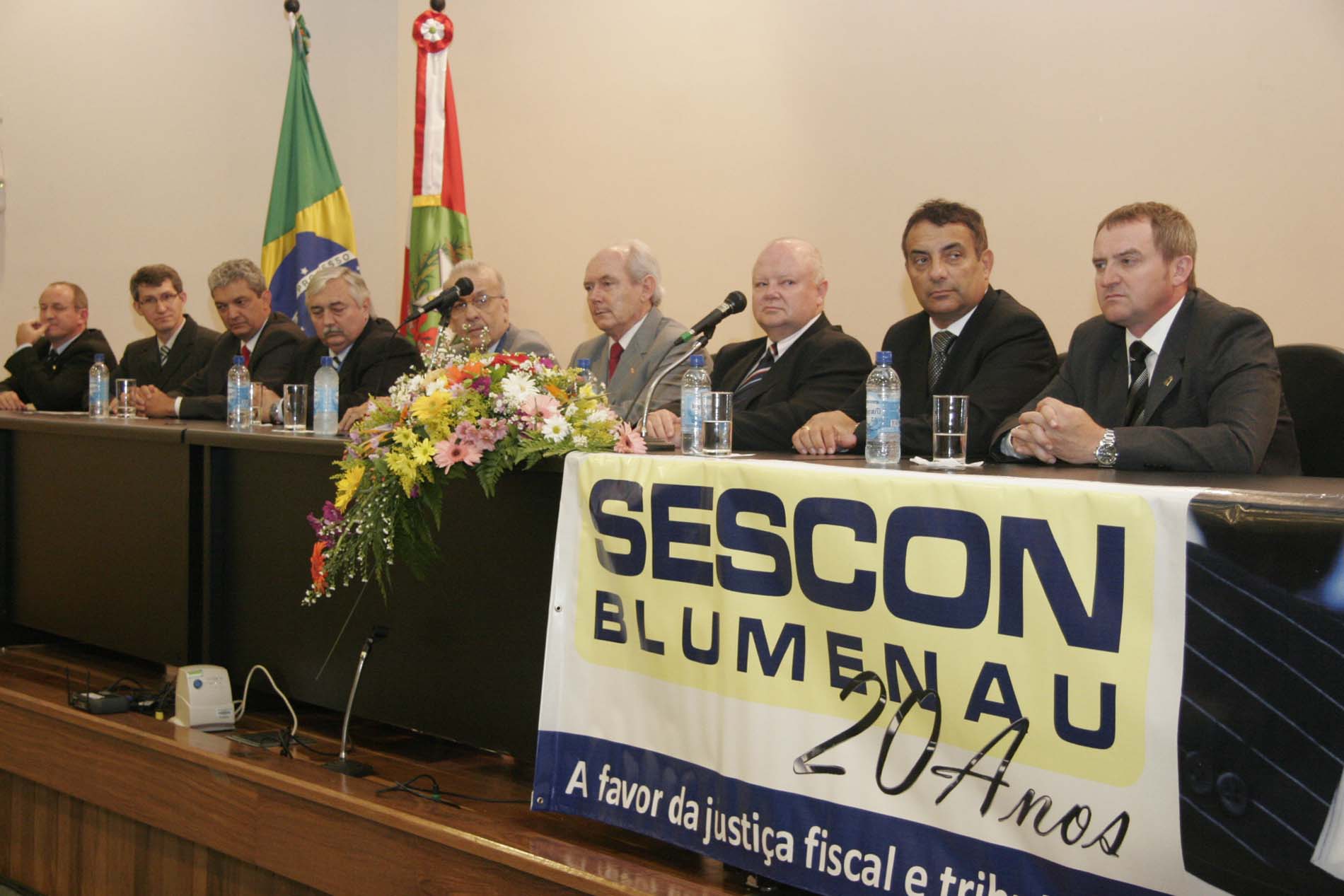 Ato solene pelos 20 anos do Sindicato dos Contabilistas de SC