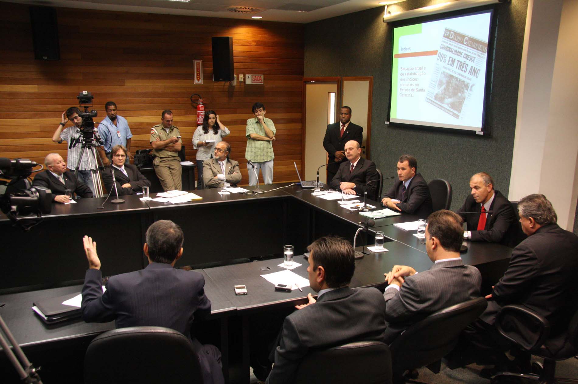 Reunião da Comissão de Segurança Pública