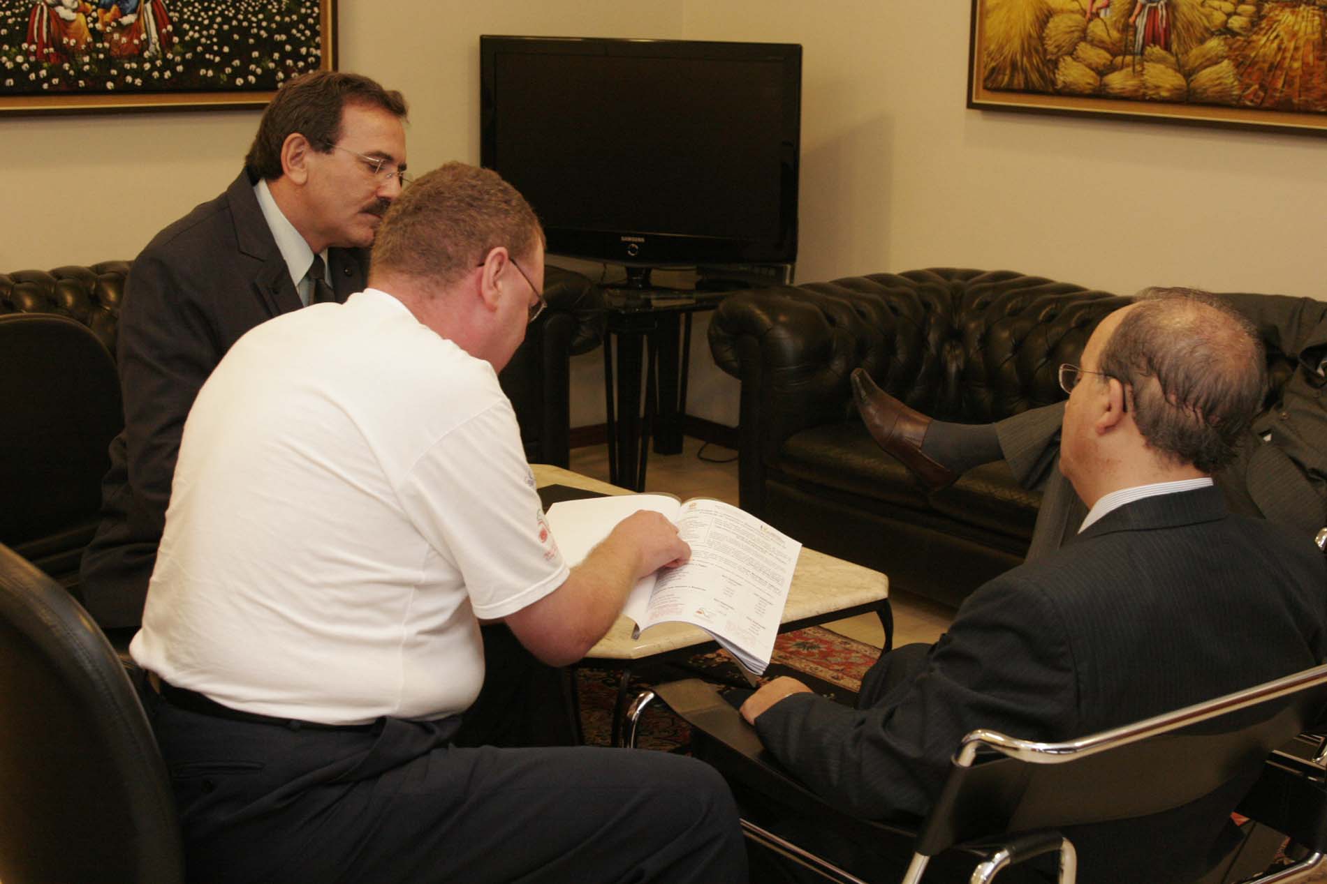 Reunião com o Presidente do Conselho Tutelar