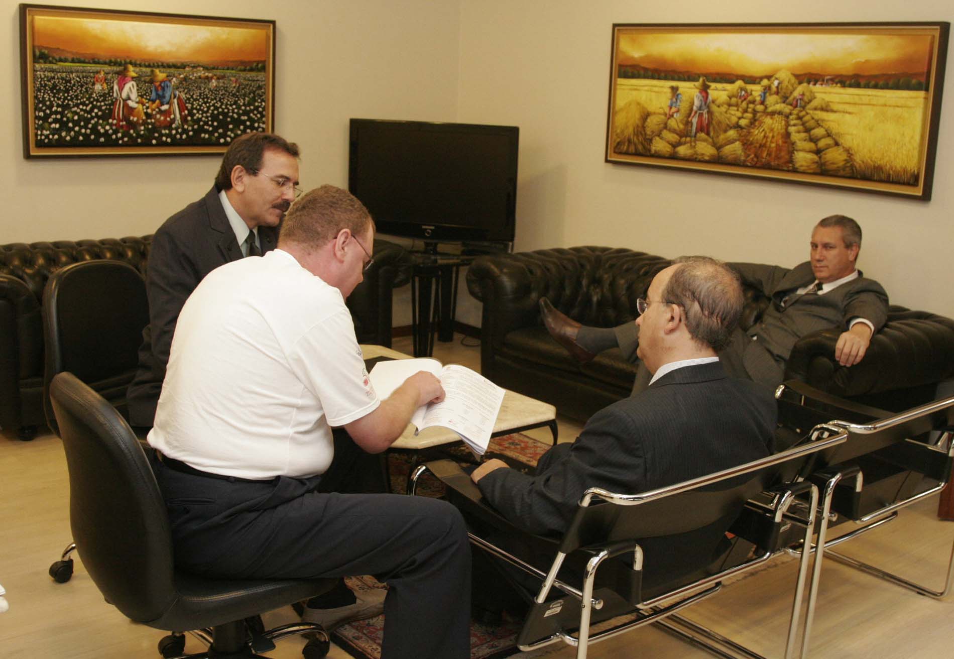 Reunião com o Presidente do Conselho Tutelar