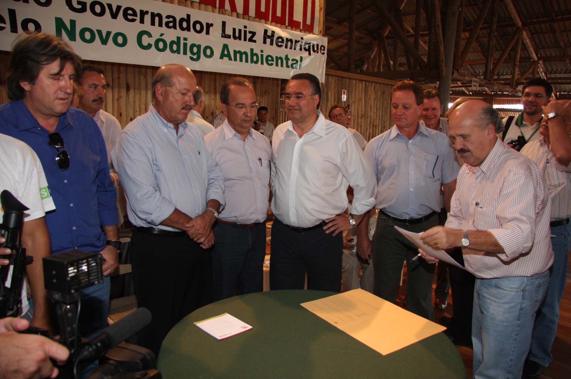 Governador sanciona Código Ambiental em Campos Novos