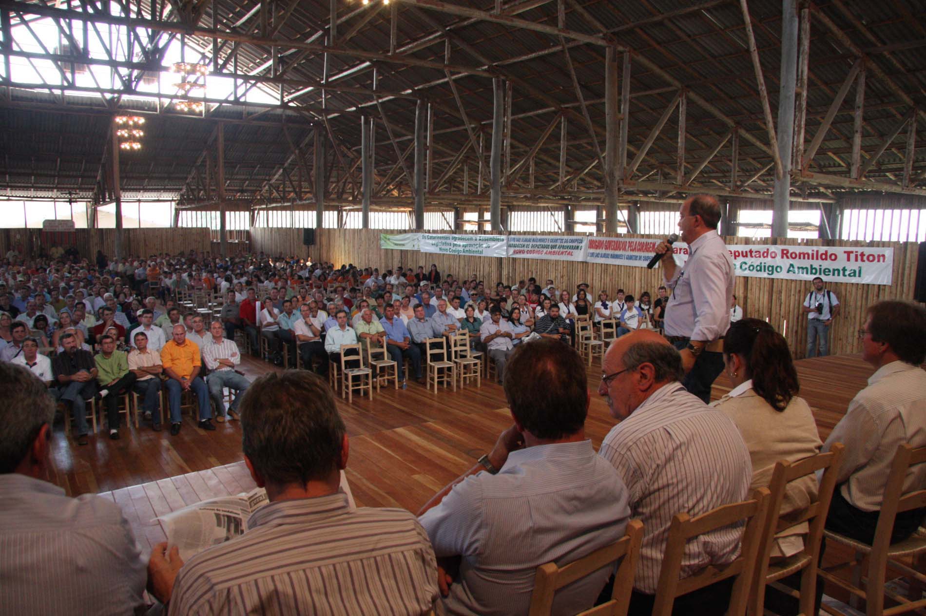 Governador sanciona Código Ambiental em Campos Novos