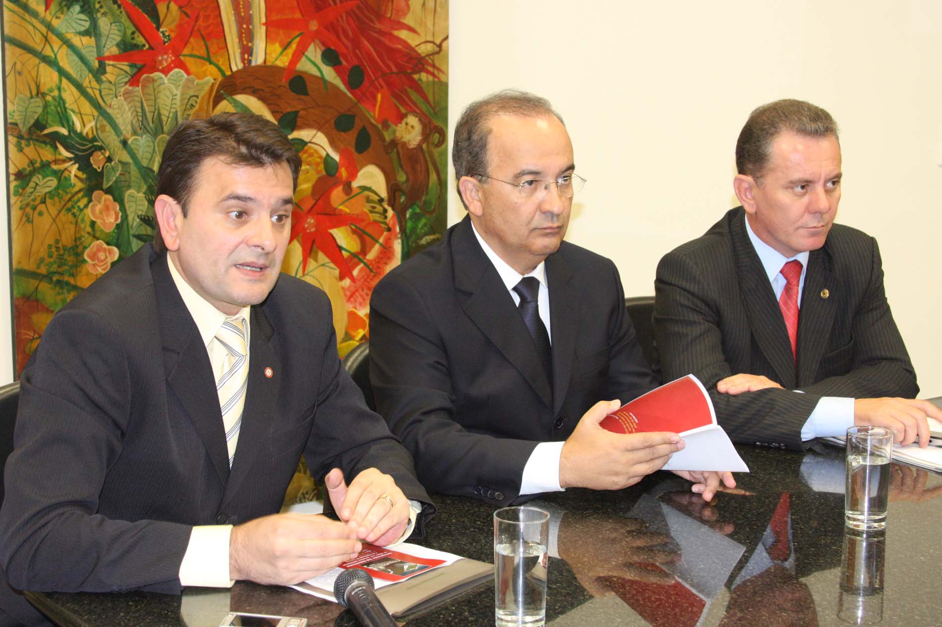 Coletiva de lançamento do Encontro de Integração Sul-americana na saúde