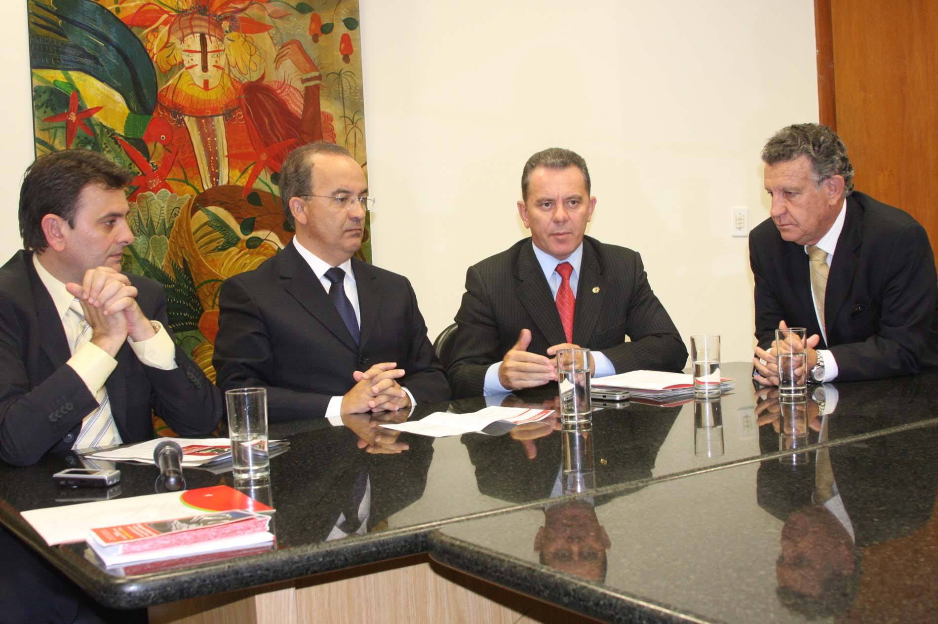 Coletiva de lançamento do Encontro de Integração Sul-americana na saúde