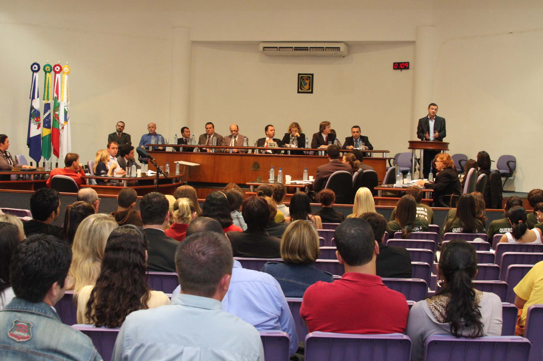 Audiência Pública - A fim de discutir sobre a Defensoria Pública em Santa Catarina - Promoção: Comissão de Direitos e Garantias Fundamentais