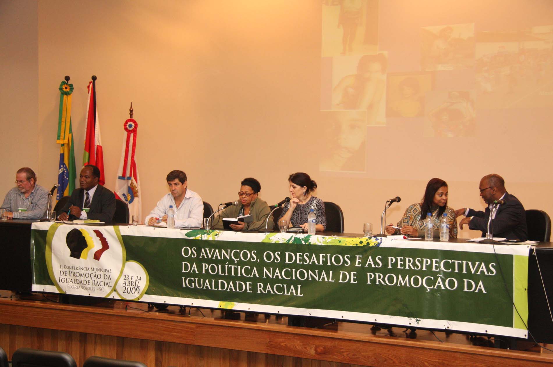 Auditório Deputada Antonieta de Barros - Conferência Municipal de Promoção da Igualdade Racial