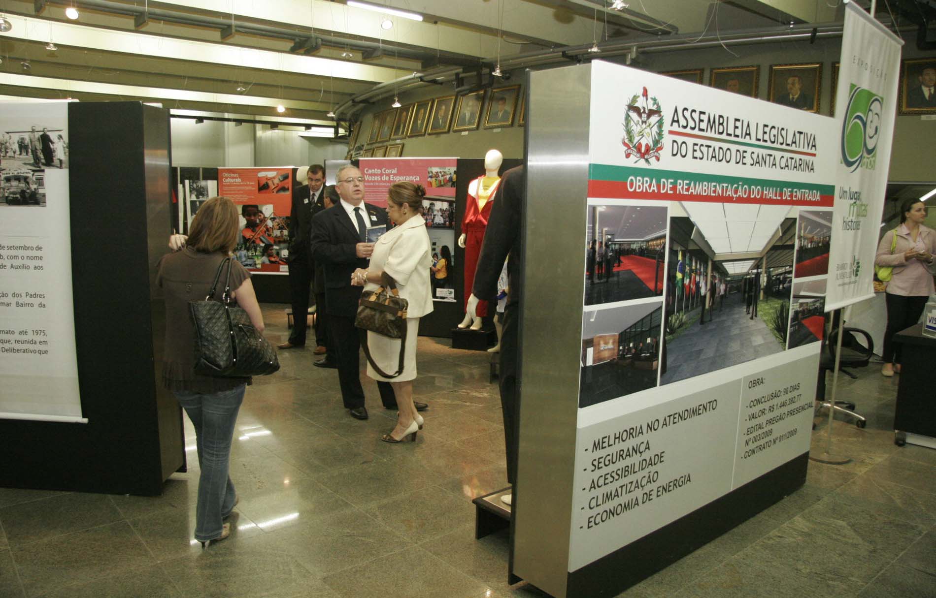 Abertura da Exposição de Fotos em comemoração aos 60 anos do Bairro da Juventude de Criciúma