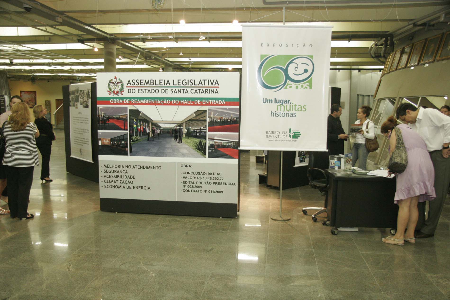 Abertura da Exposição de Fotos em comemoração aos 60 anos do Bairro da Juventude de Criciúma