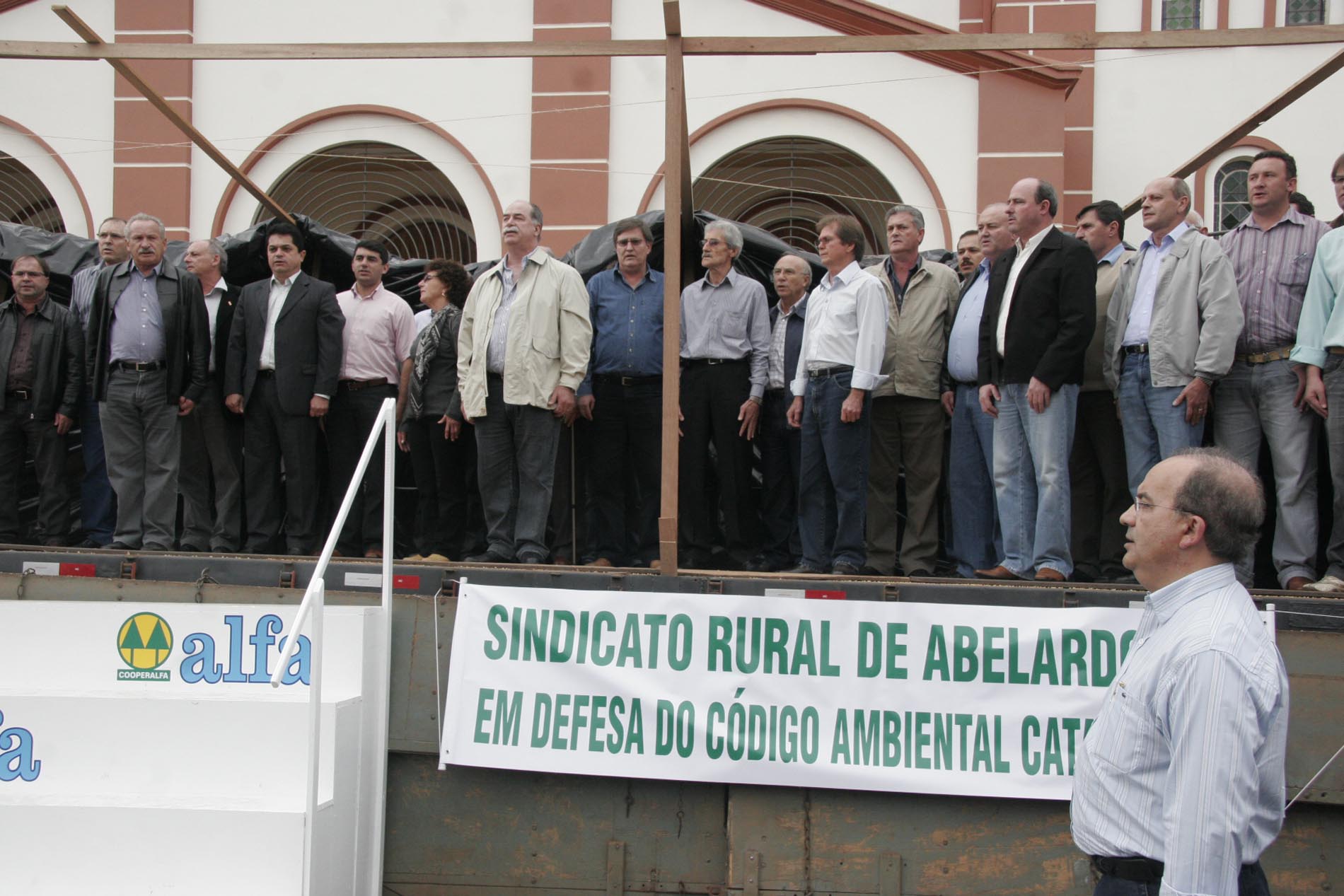 Ato Público de apoio ao Código Ambiental - Chapecó.