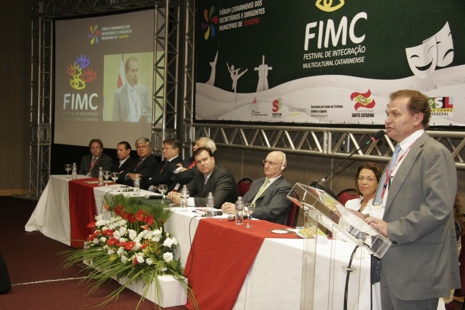 Abertura do Fórum Catarinense dos secretários e dirigentes municipais de turismo