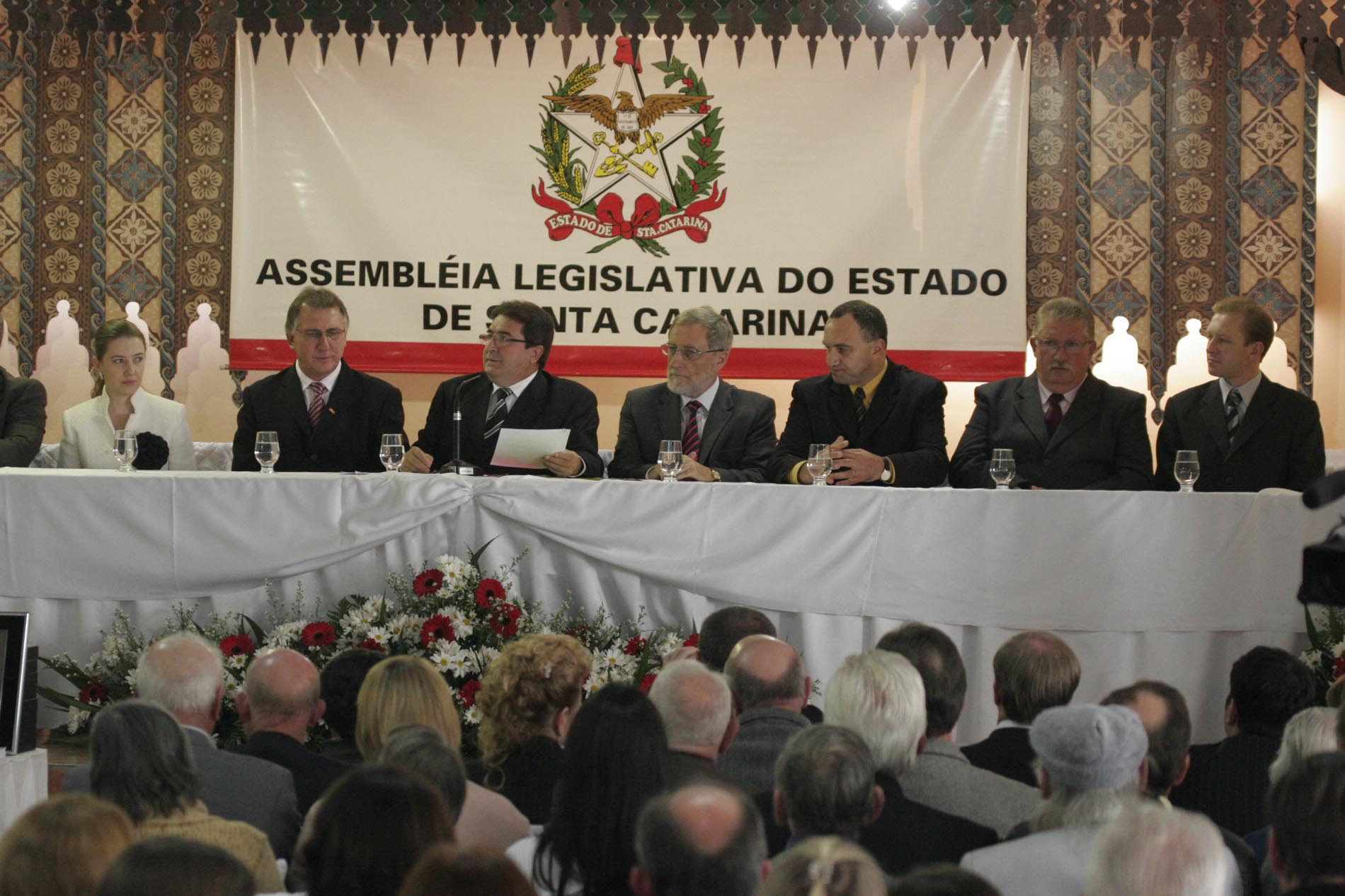 Sessão solene em comemoração ao Dia Estadual da Imigração Polonesa - Itaiópolis