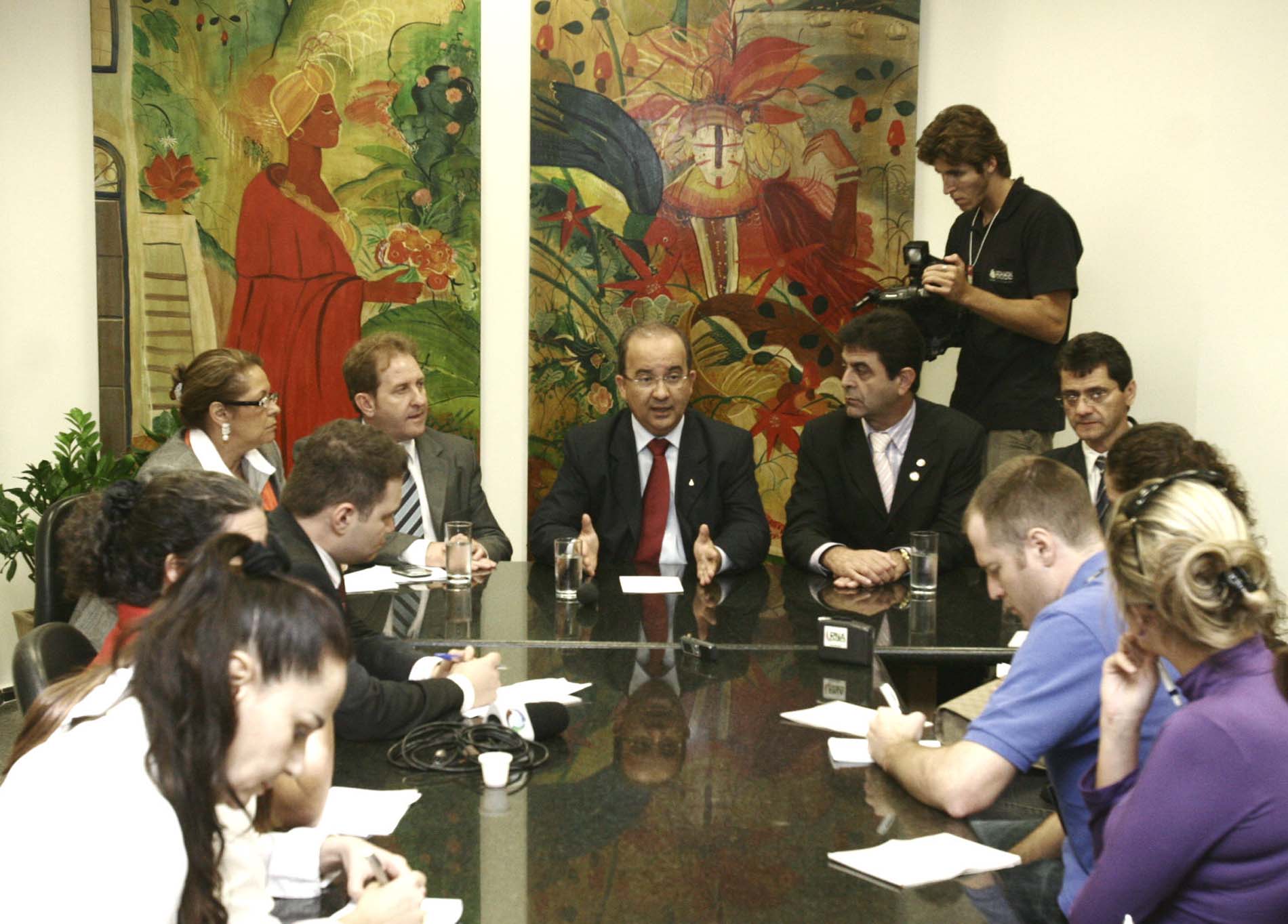 Coletiva da Mesa Diretora