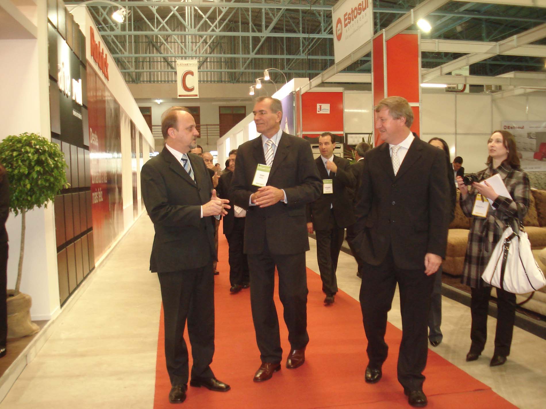 Deputado Silvio Dreveck (PP) visita exposição
