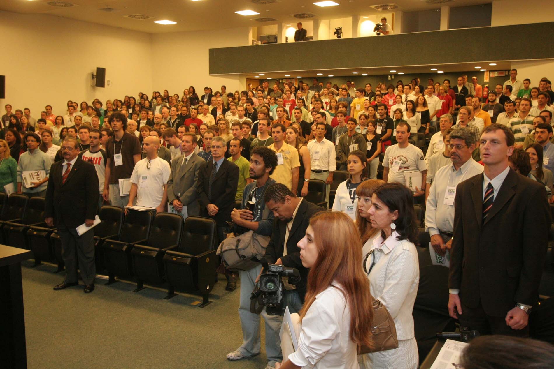 SUSTENTAR  2008 - Presença maciça do público