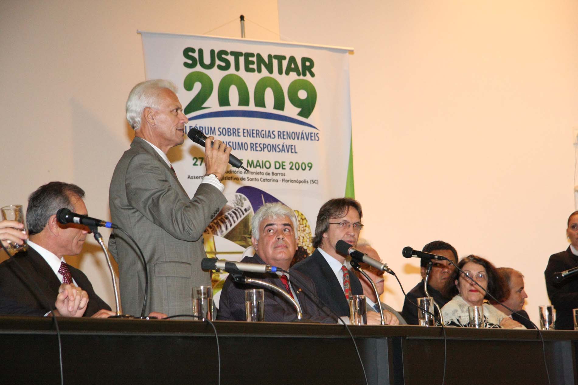 Abertura do SUSTENTAR 2009
