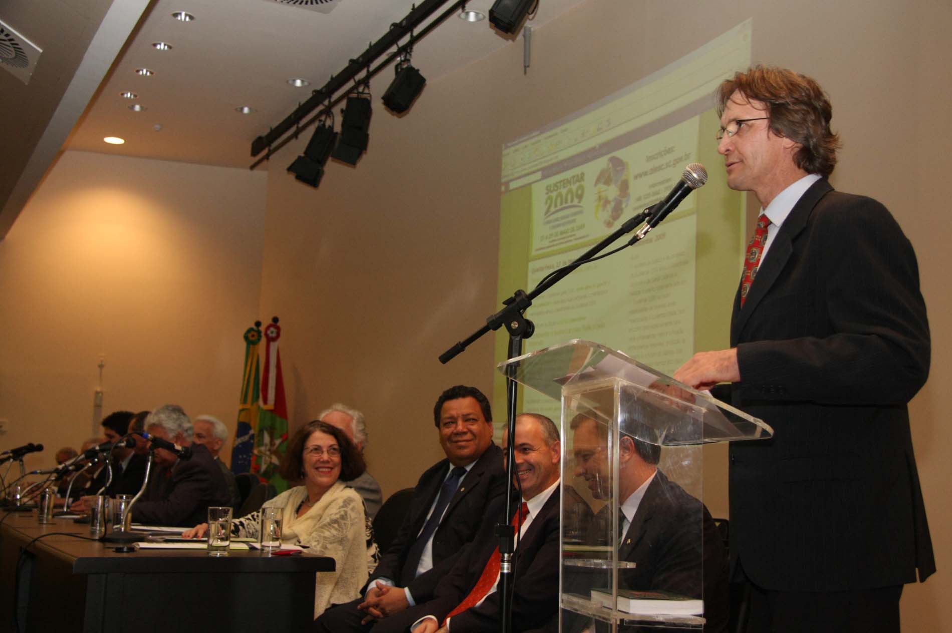 Abertura do SUSTENTAR 2009