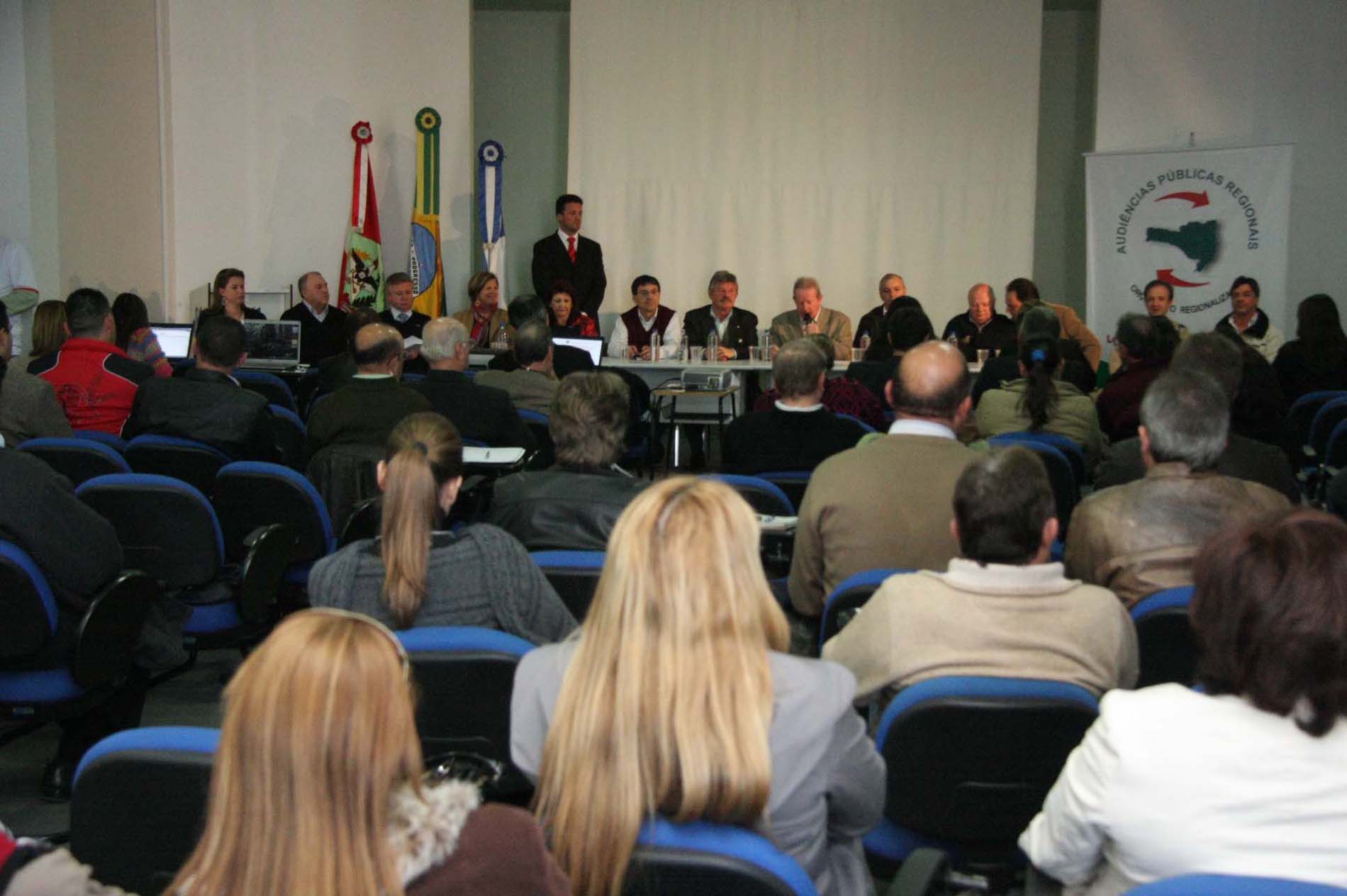 Audiência Pública  –  Caçador