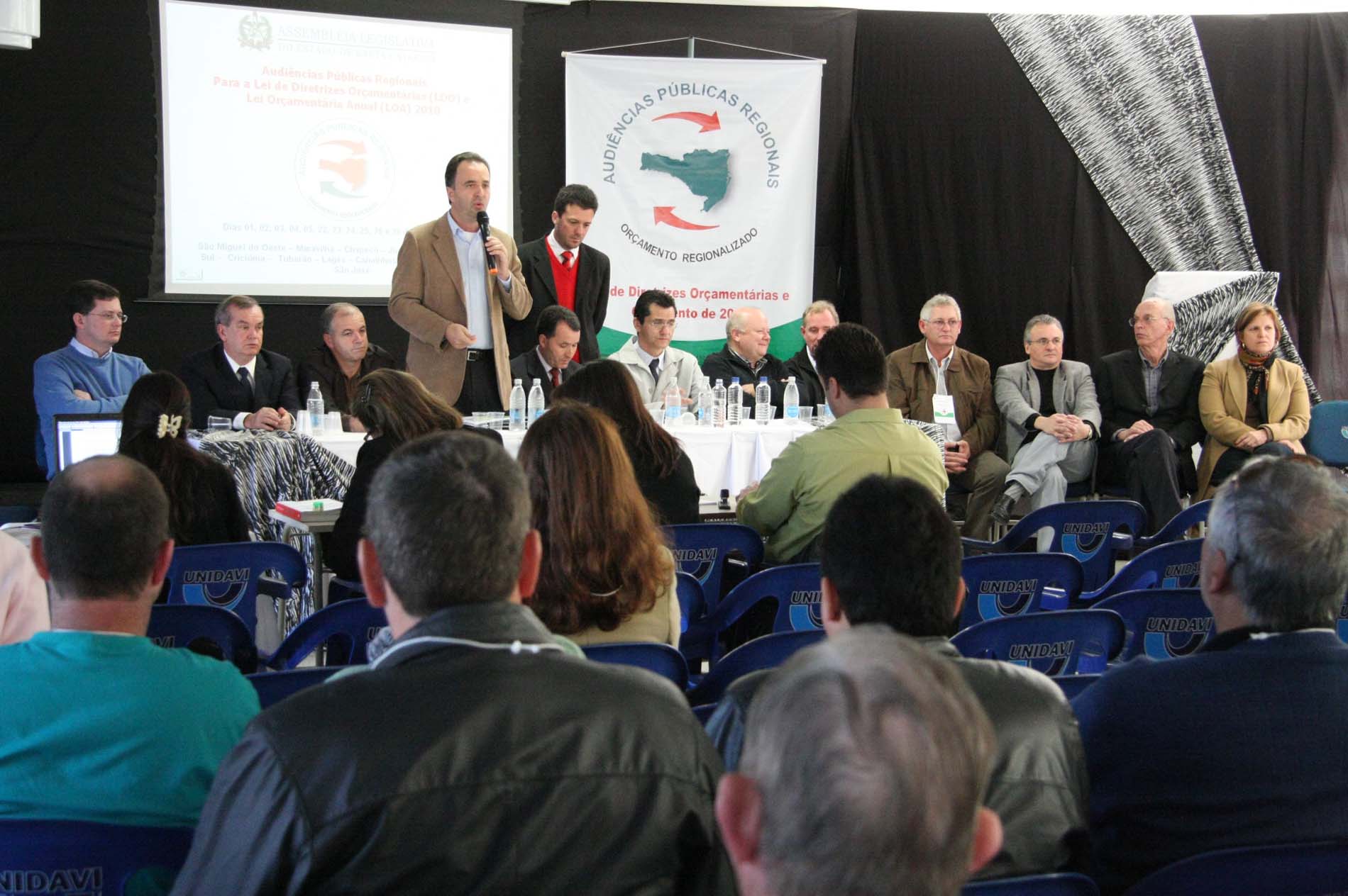 Audiência Pública Regional sobre a Lei de Diretrizes Orçamentárias