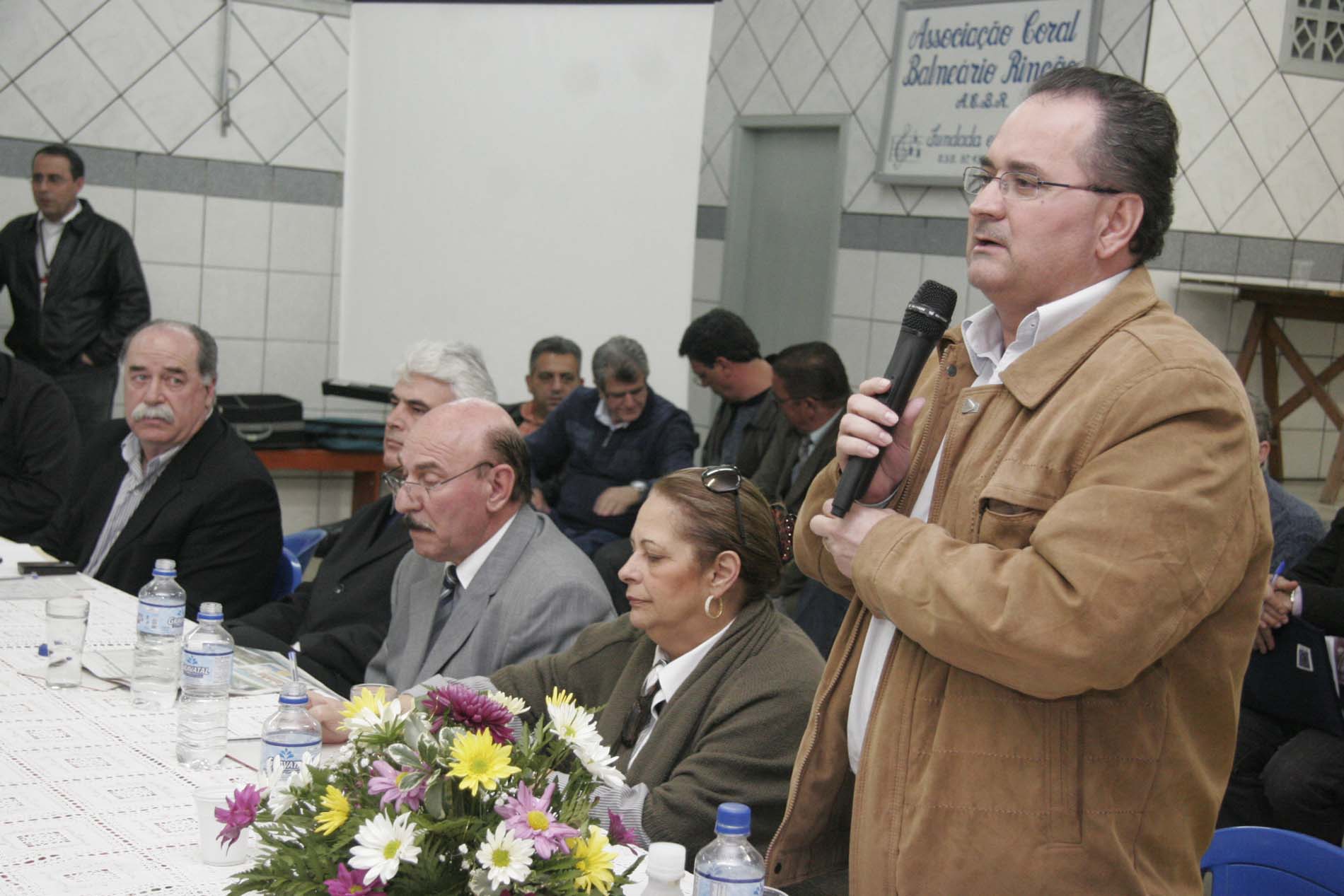 Audiência Pública no Balneário Rincão (Içara) Prefeito de Içara – Gentil da Luz (PMDB)