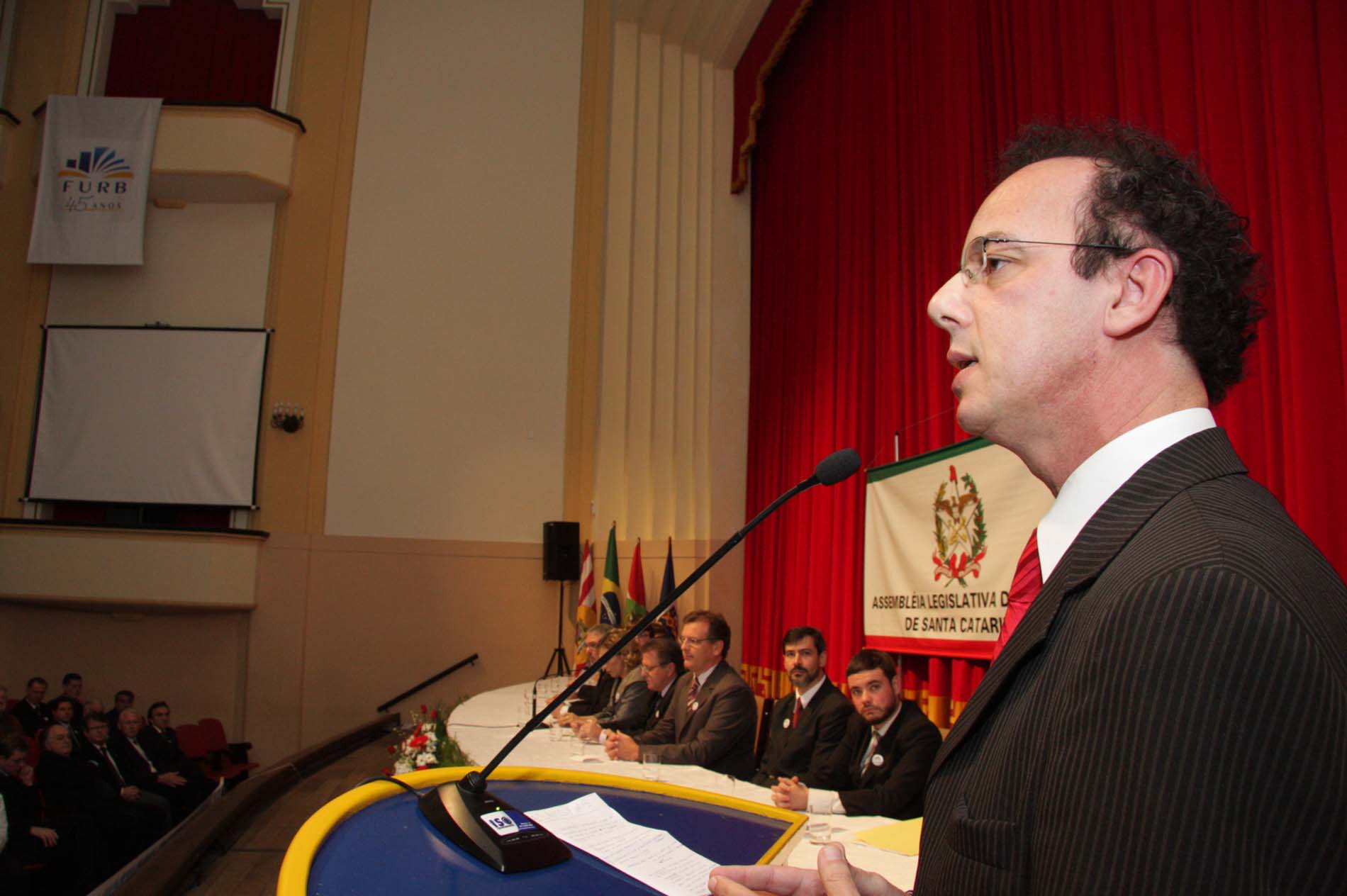 Sessão Solene em Homenagem aos 45 anos da Universidade de Blumenau - FURB