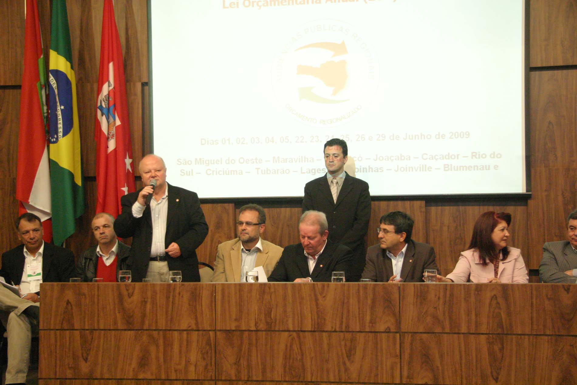 Audiência do Orçamento Regionalizado – São José