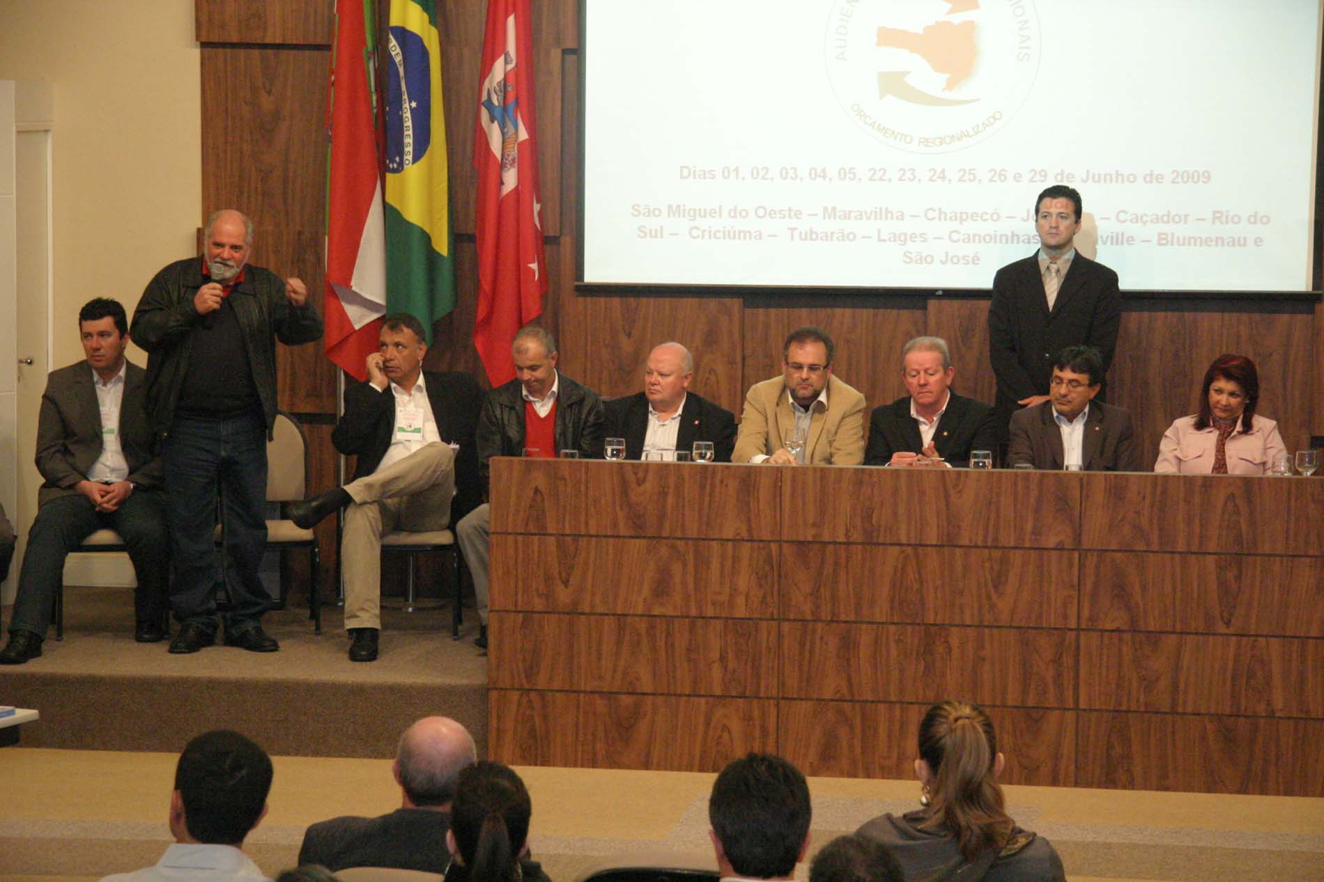 Audiência do Orçamento Regionalizado - São José