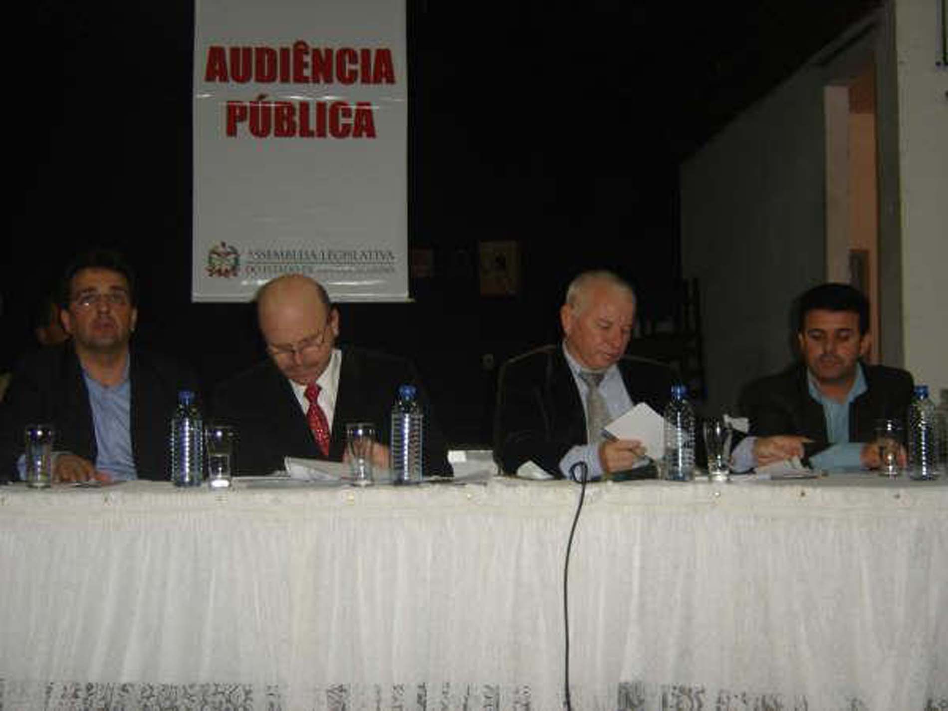 Audiência Pública  -  Navegantes