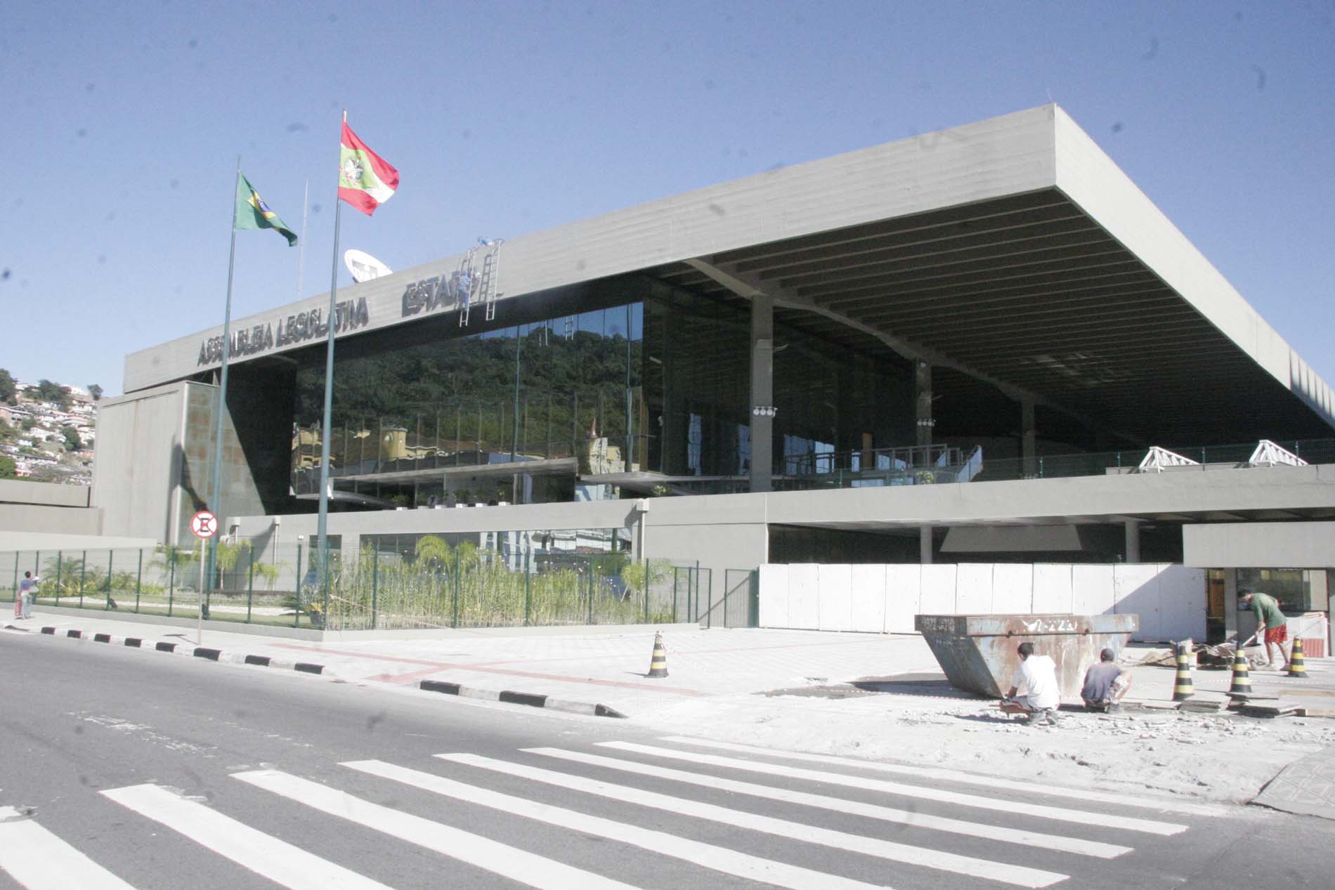Obras e reforma na Assembleia Legislativa