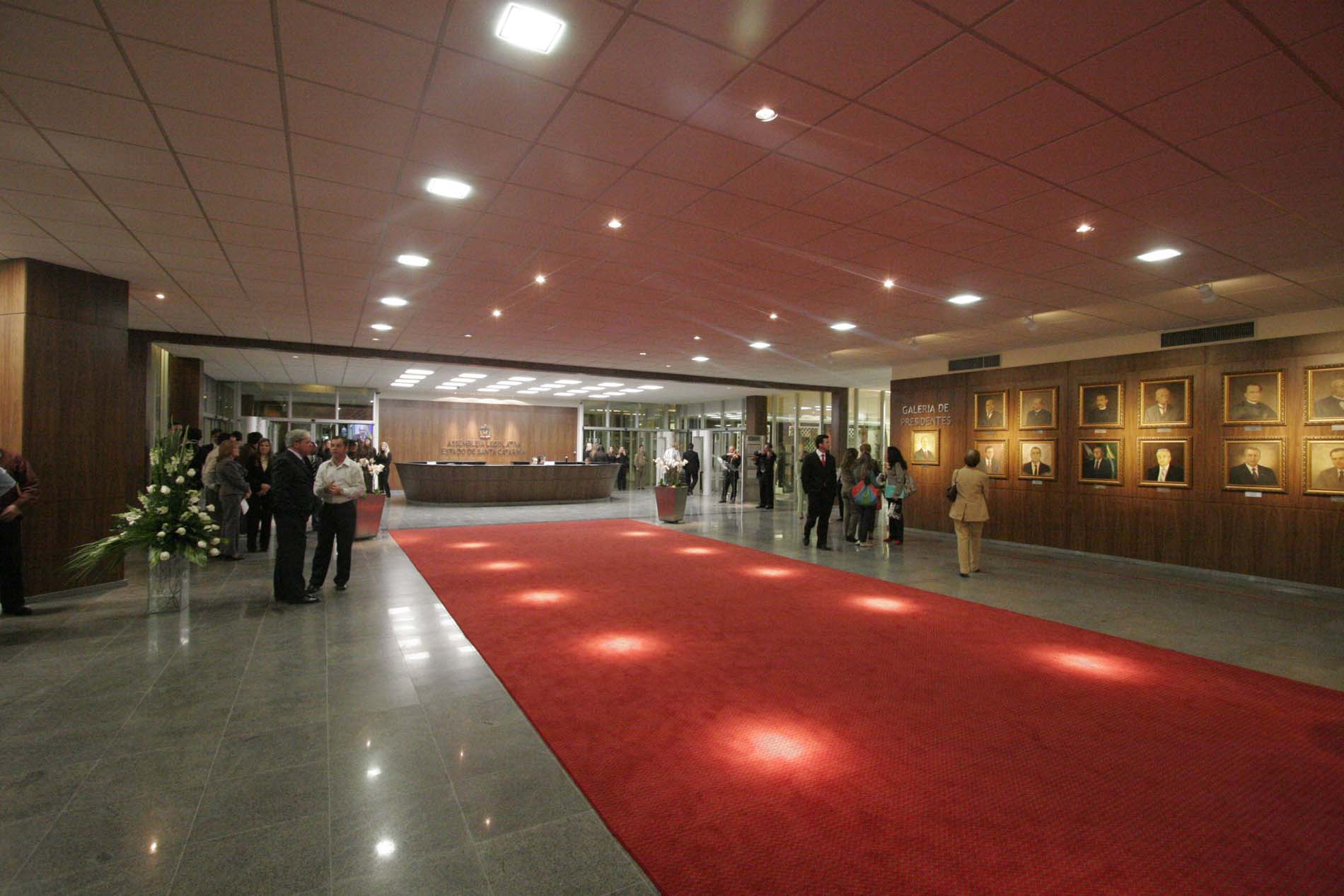 Inauguração das novas instalações da Alesc