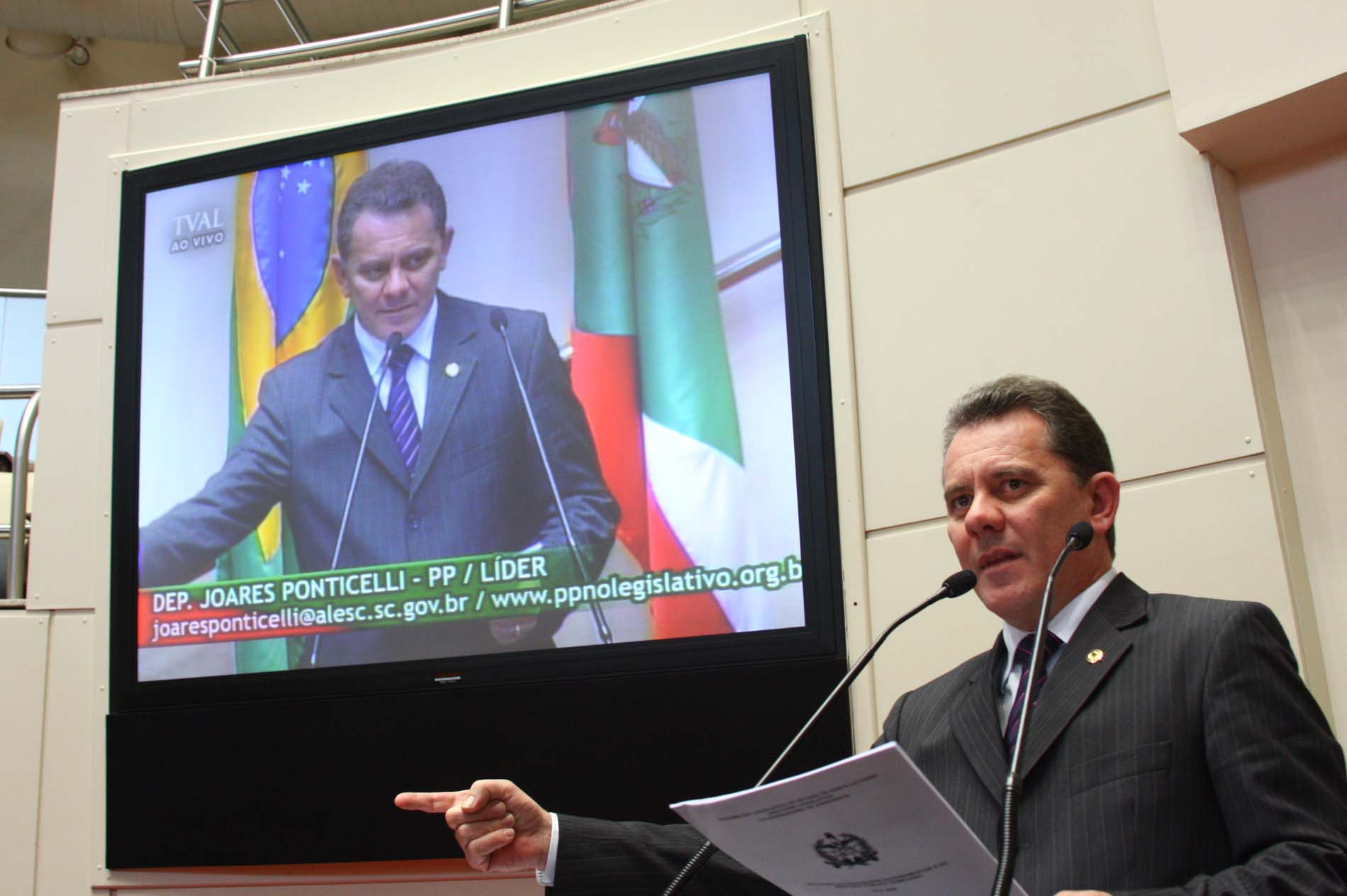 Deputado Joares Ponticelli (PP)