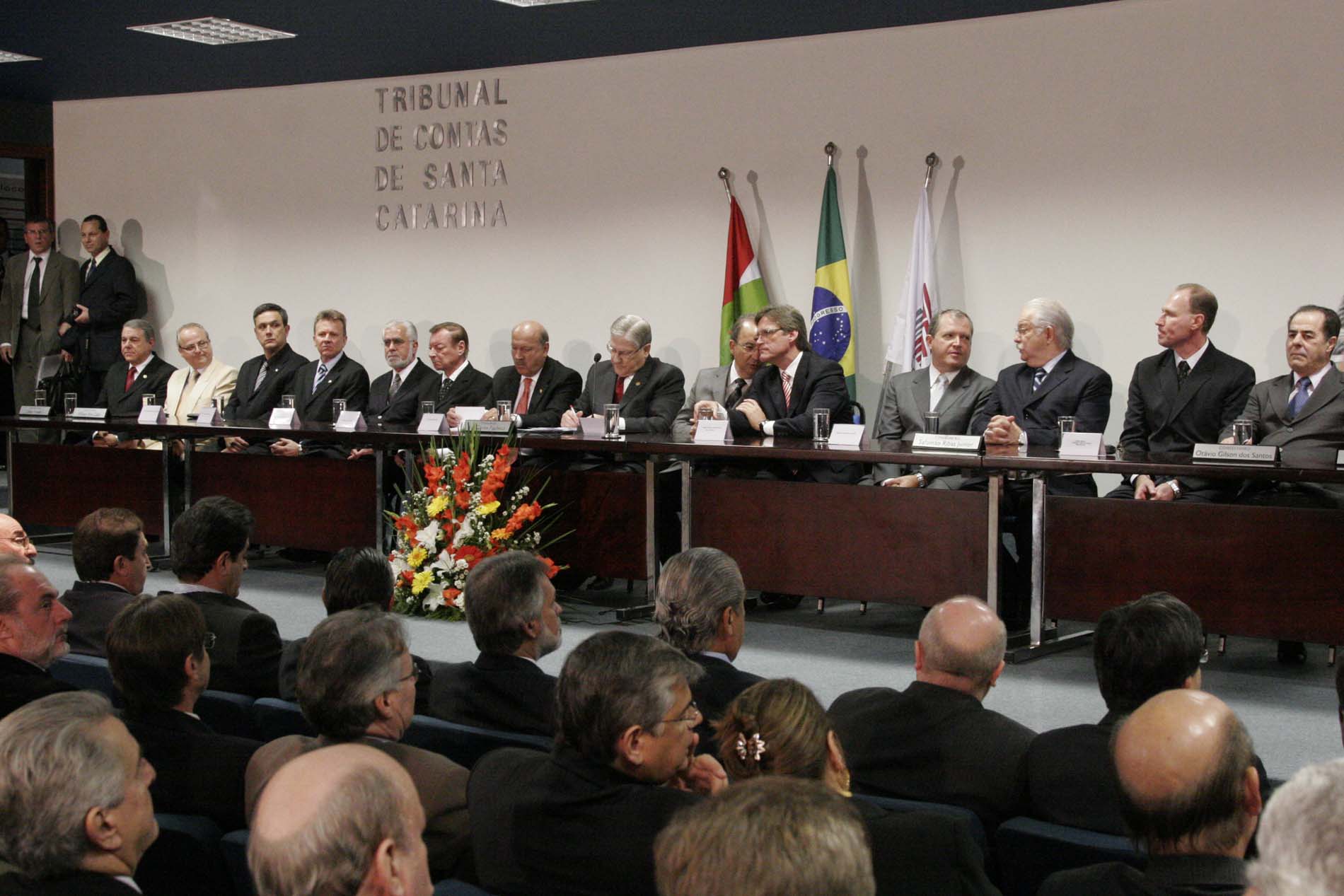 Posse do Conselheiro João Herneus de Nadal no Tribunal de Contas do Estado de Santa Catarina