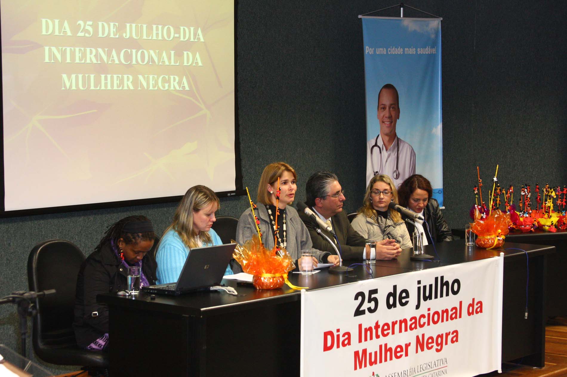 Ato Solene em homenagem à União Nacional de Negros/SC (Unegro)