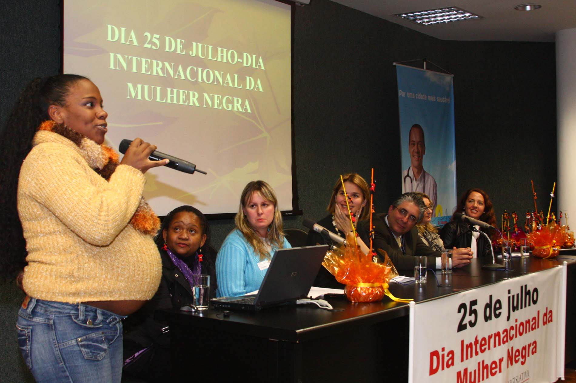 Ato Solene em homenagem à União Nacional de Negros/SC (Unegro)