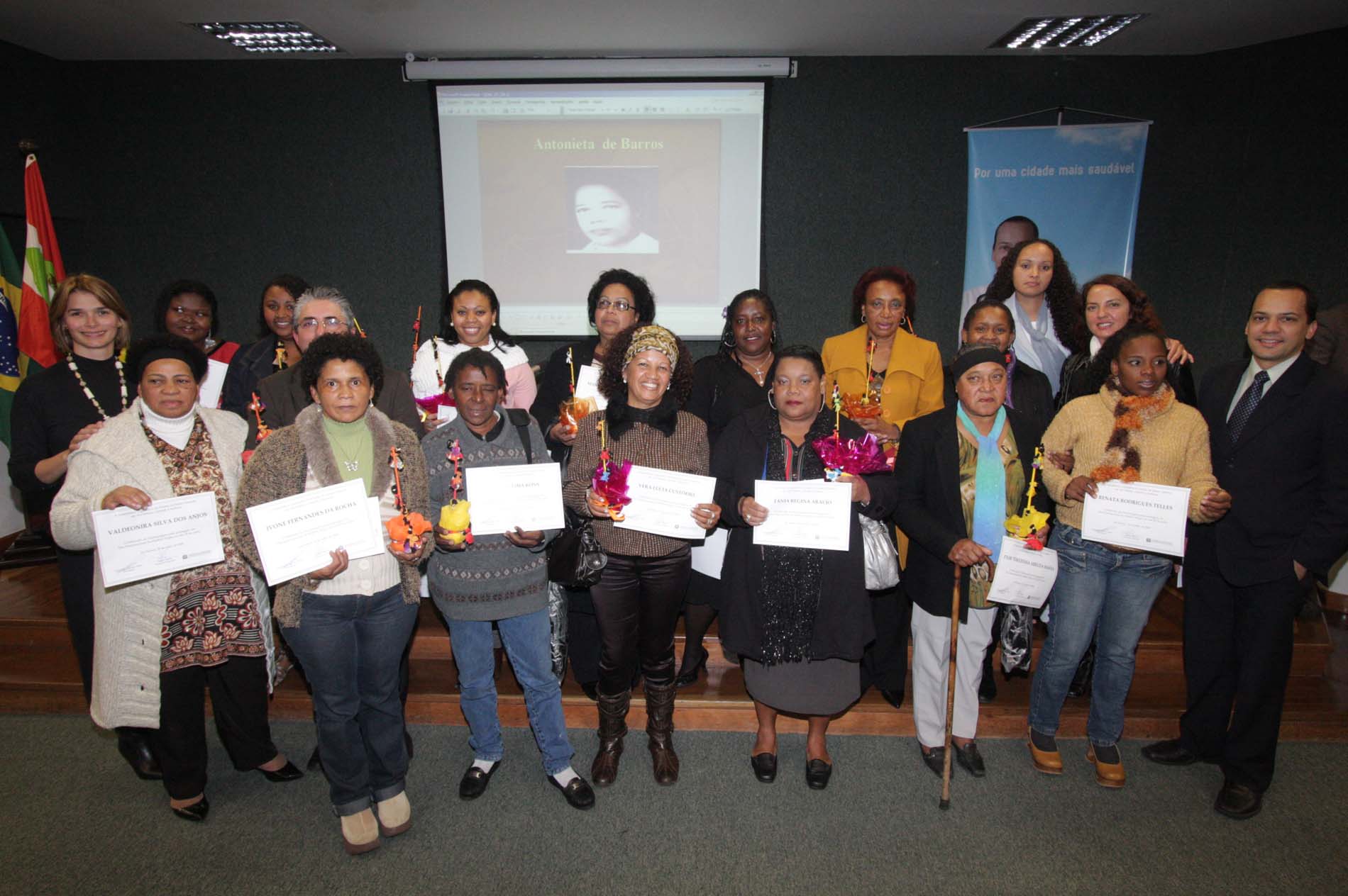 Ato Solene em homenagem à União Nacional de Negros/SC (Unegro)