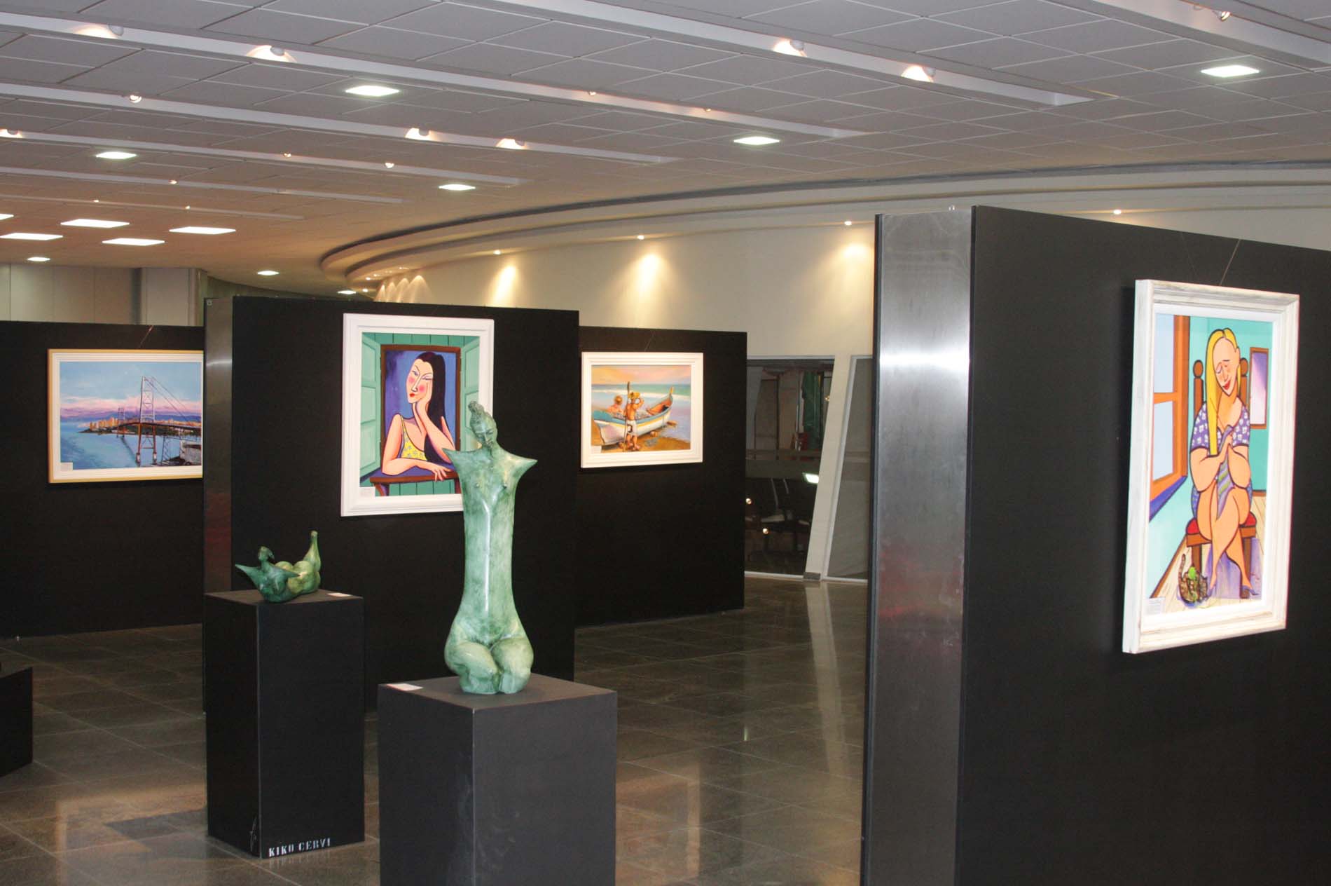 Exposição do artista Galdino Vieira