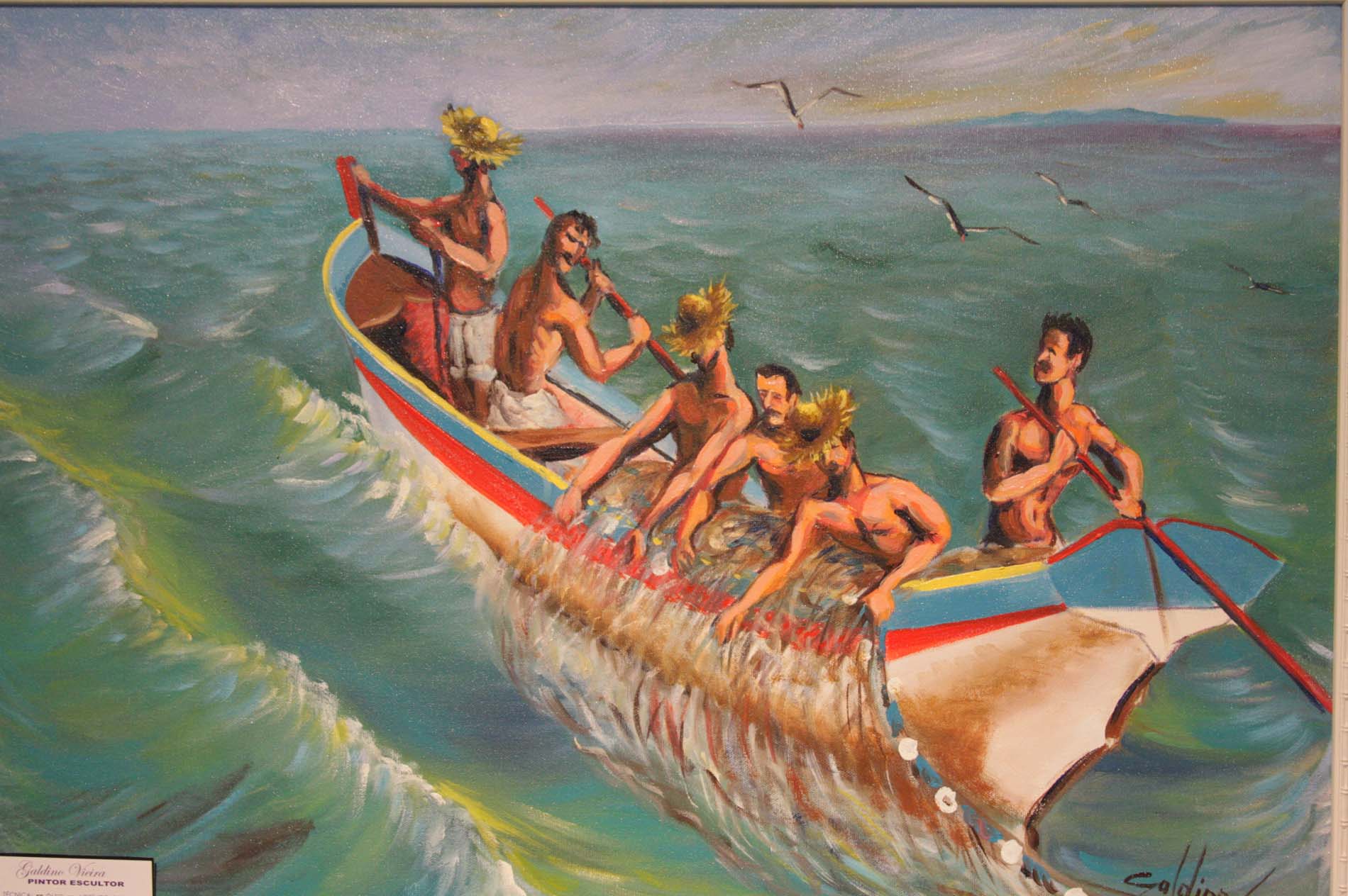 Exposição do artista Galdino Vieira