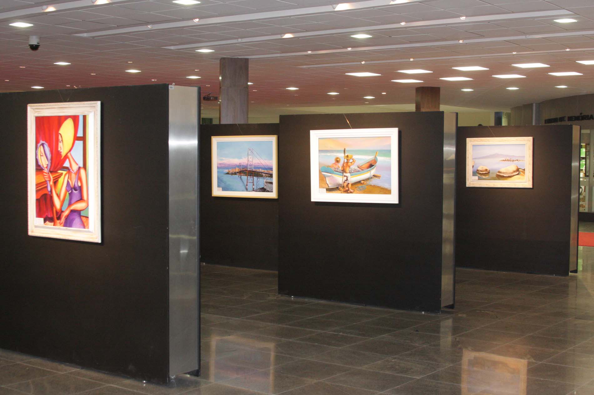 Exposição do artista Galdino Vieira