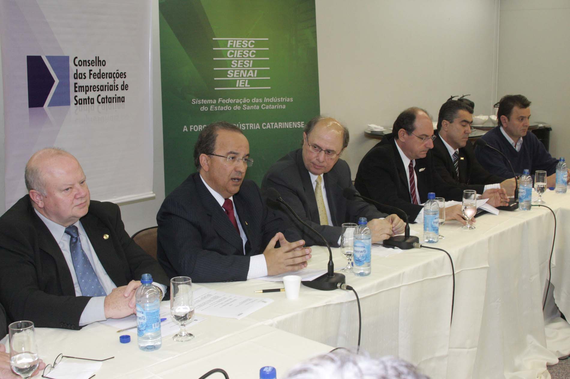 Encontro na FIESC debate Piso Regional