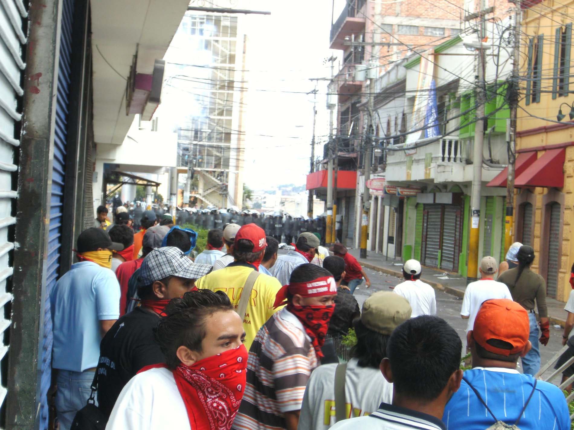 Manifestação Popular - Honduras