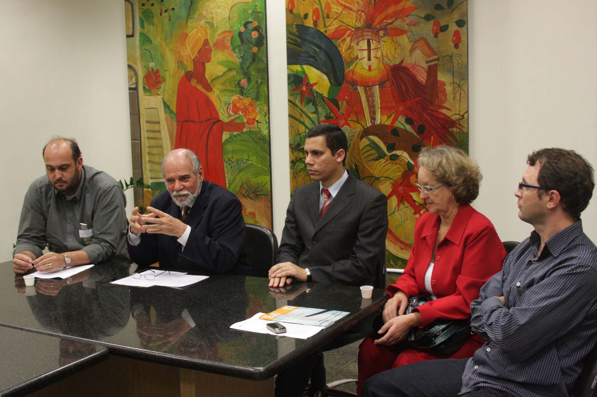 Coletiva com o Deputado Sergio Grando (PPS)