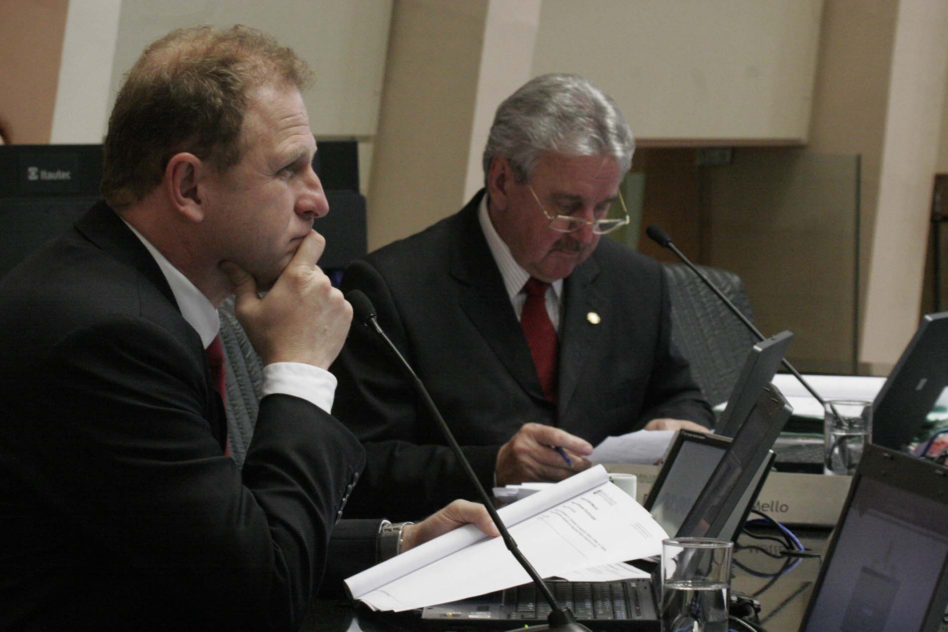 Deputado Gelson Merísio (DEM) e Deputado Moacir Sopelsa (PMDB)