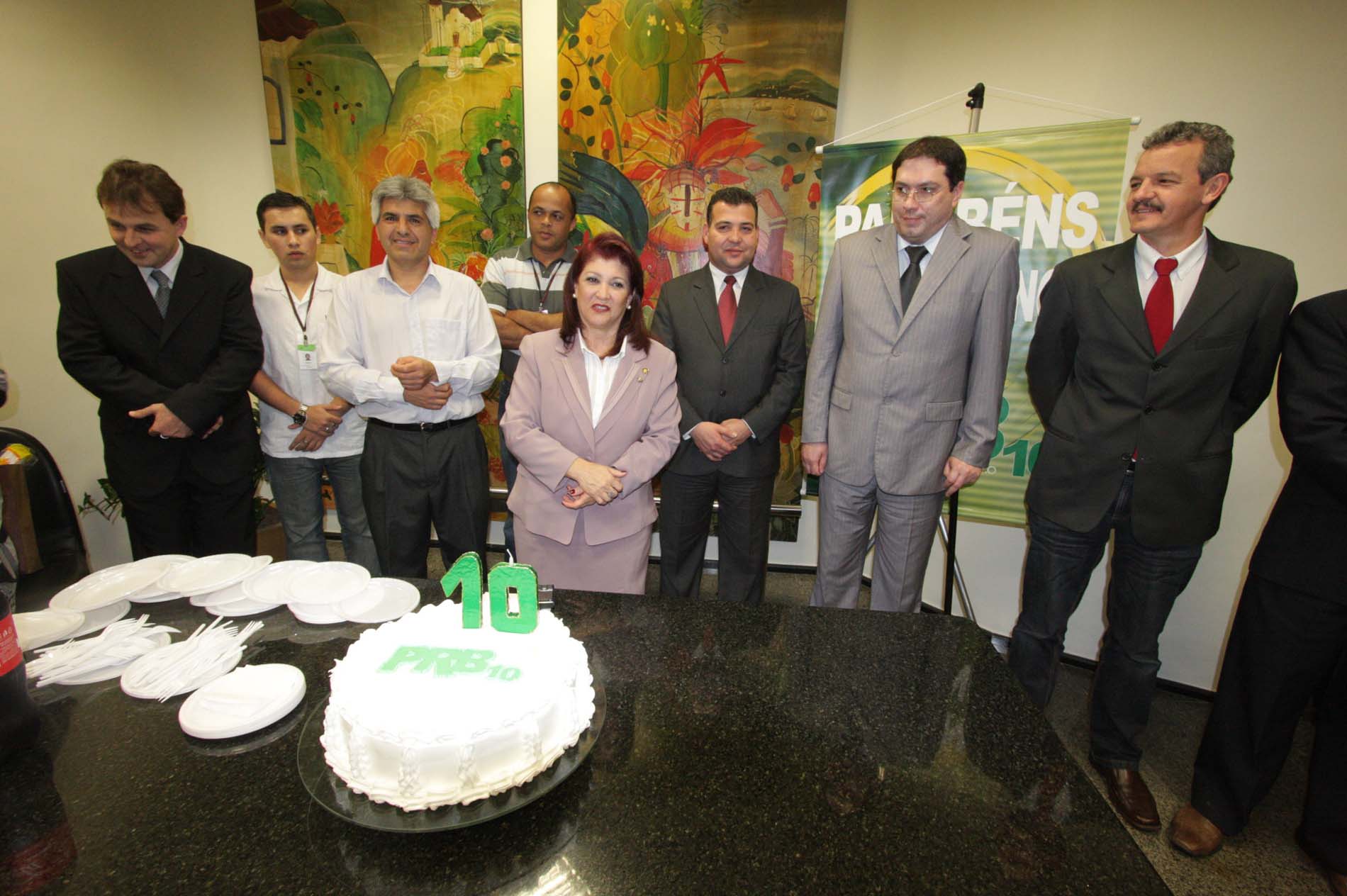 Aniversário dos 10 anos do PRB
