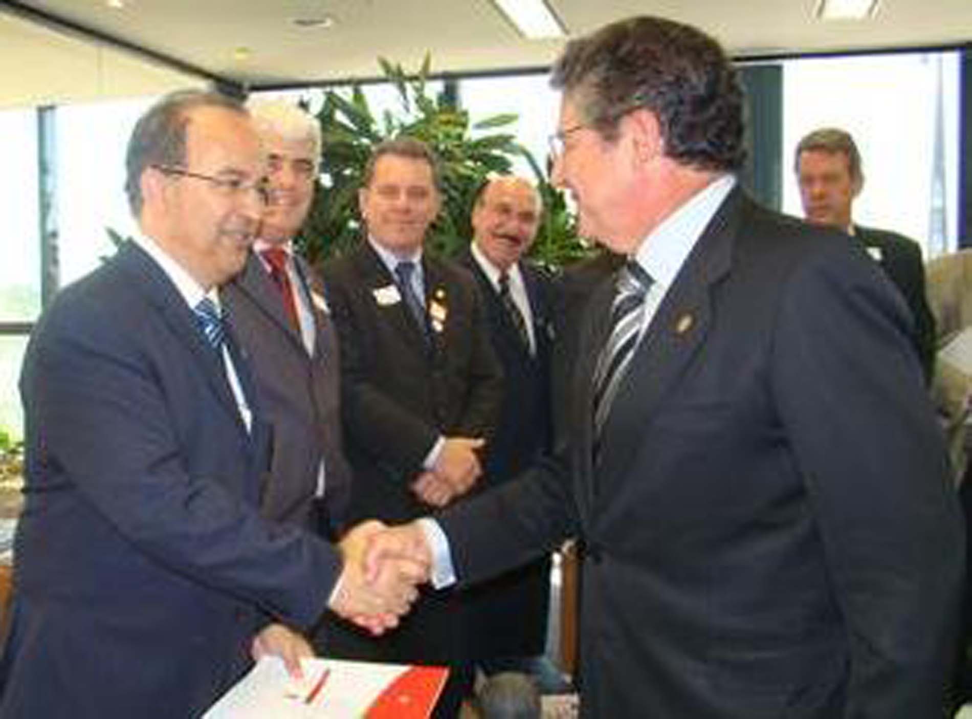 Deputados catarinenses com o Ministro do STF em Brasília
